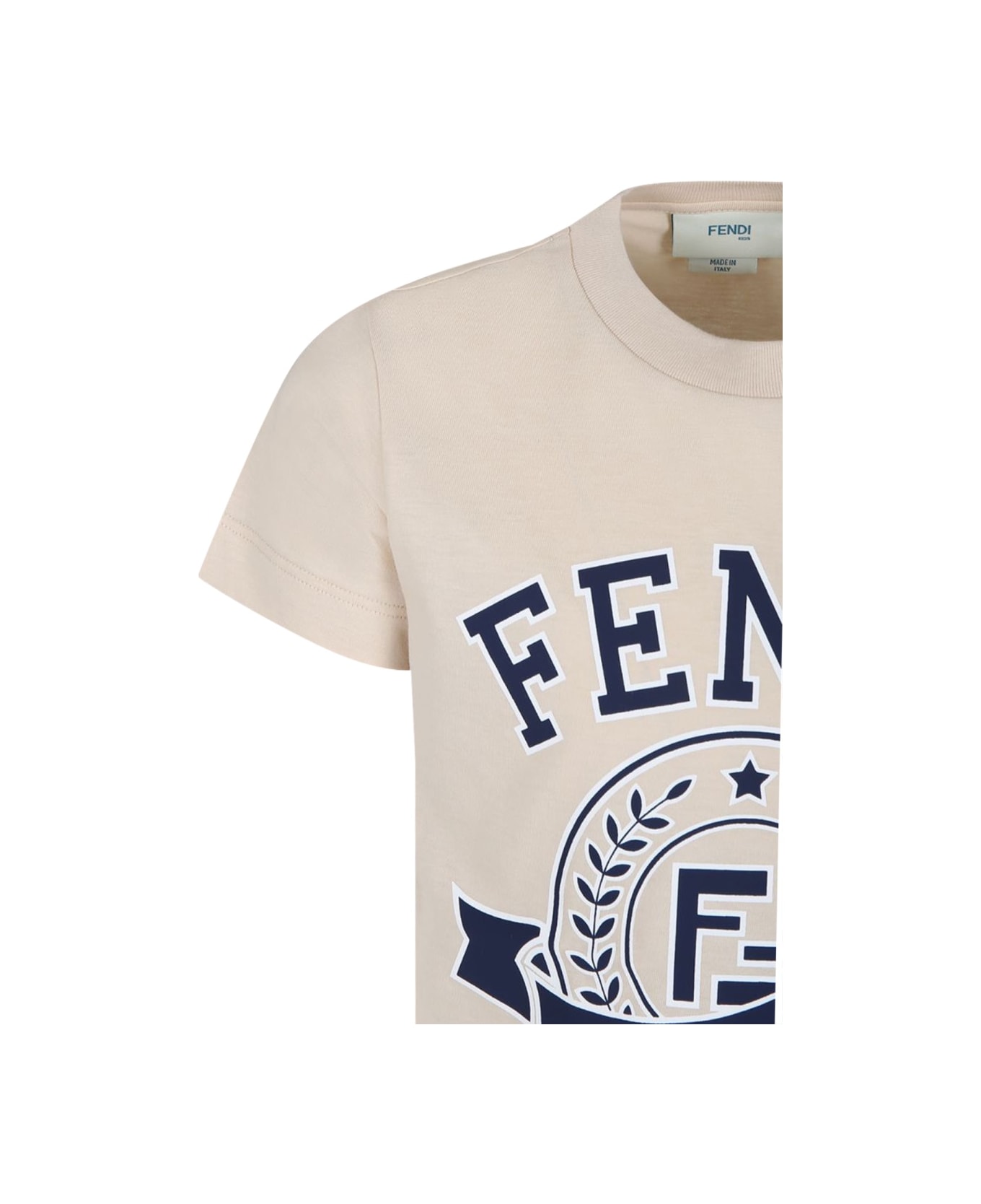 Fendi Dyed Jersey T-shirt - MULTICOLOUR