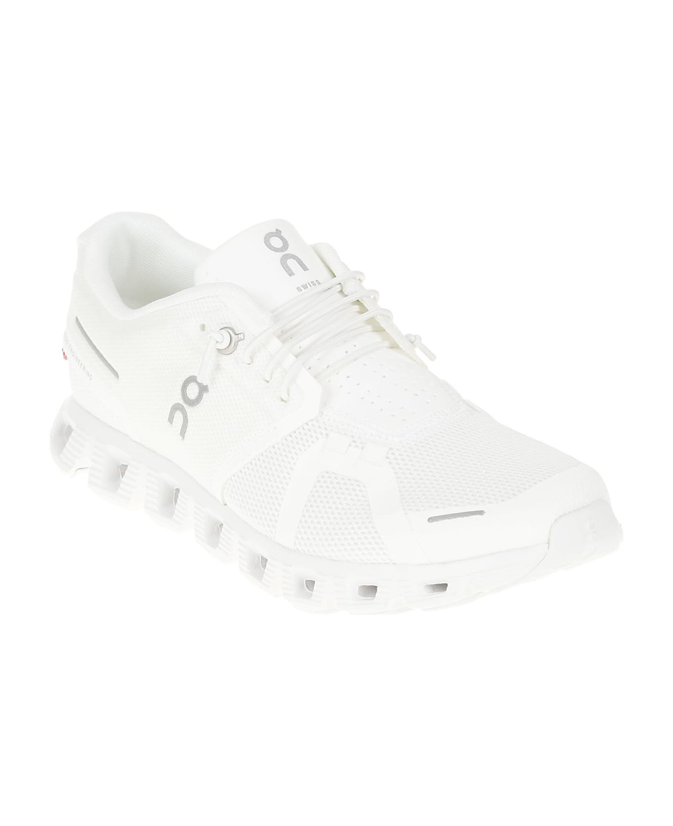ON Logo Side Classic Sneakers - Undyed White