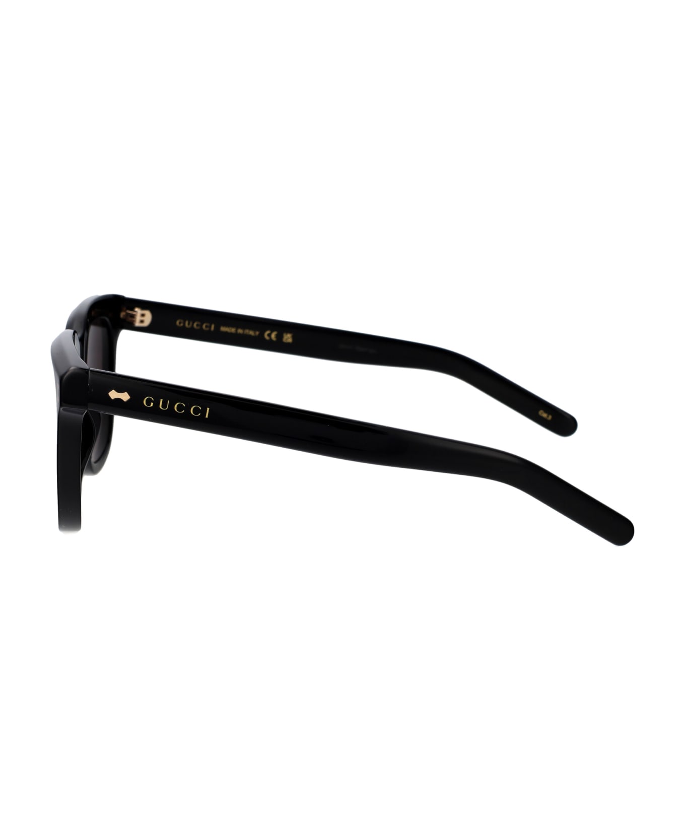 Gucci Eyewear Gg1523s Sunglasses - 001 BLACK BLACK GREY