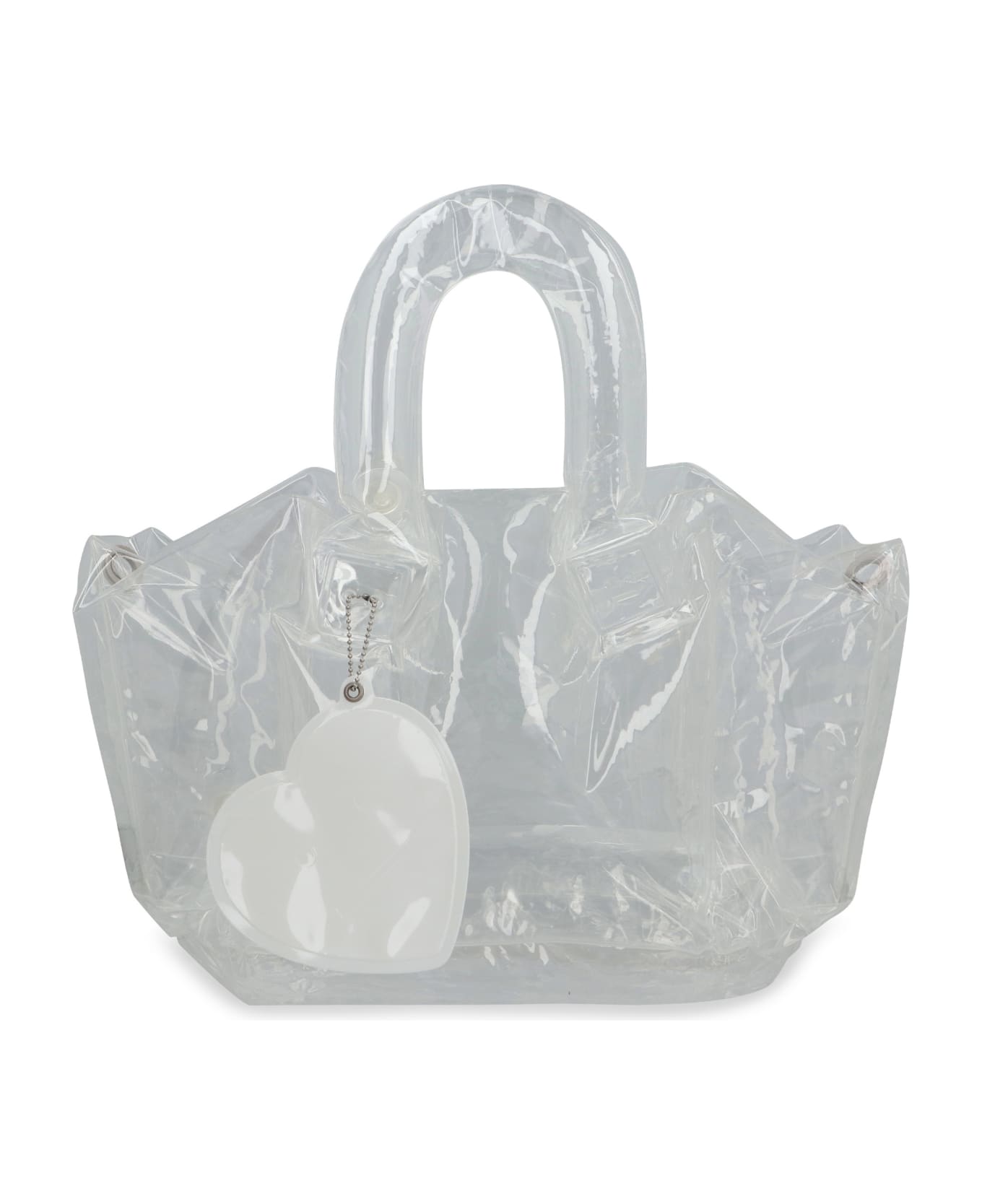 Acne Studios Transparent Inflatable Shoulder Bag - Transparent