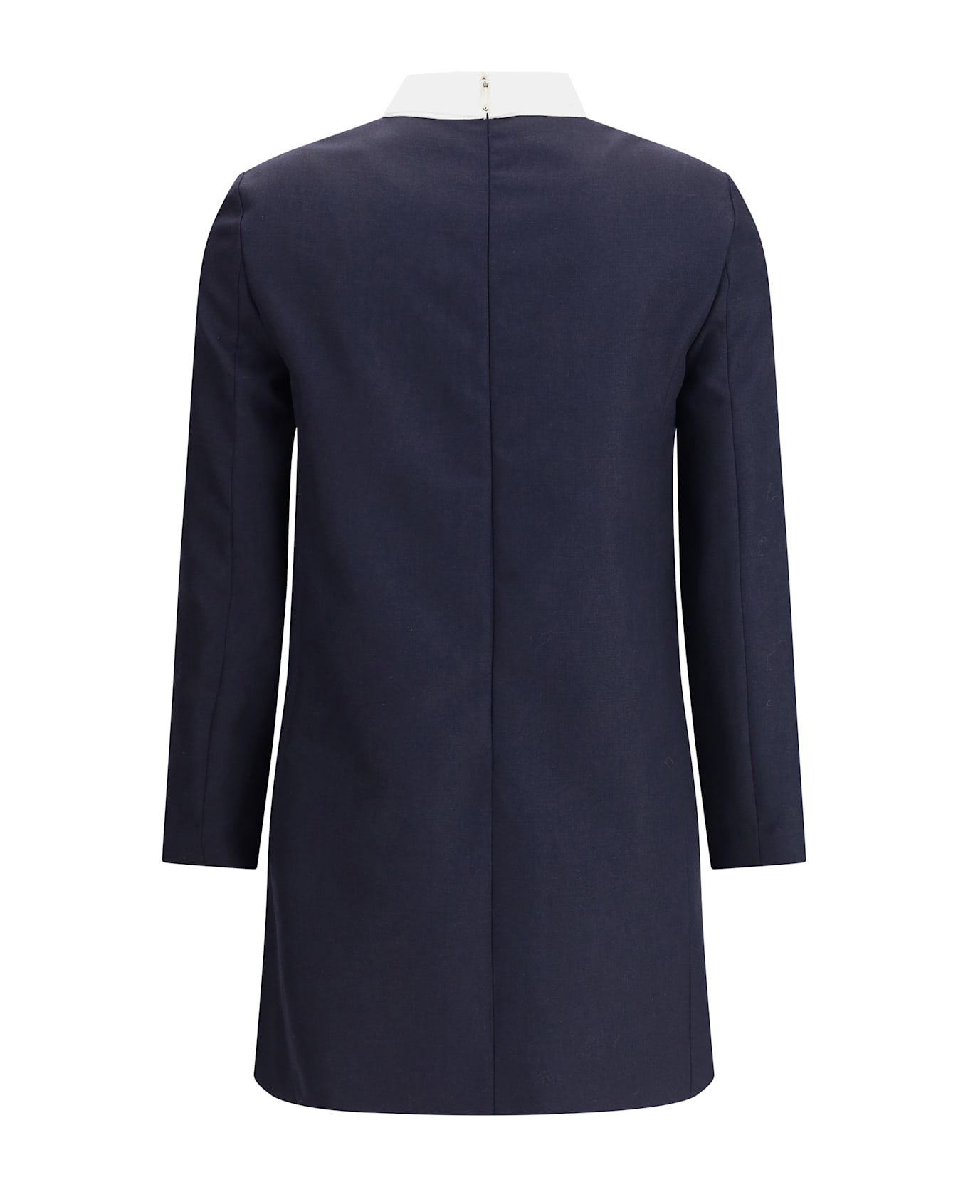 Thom Browne High Wool Suiting Shift Dress
