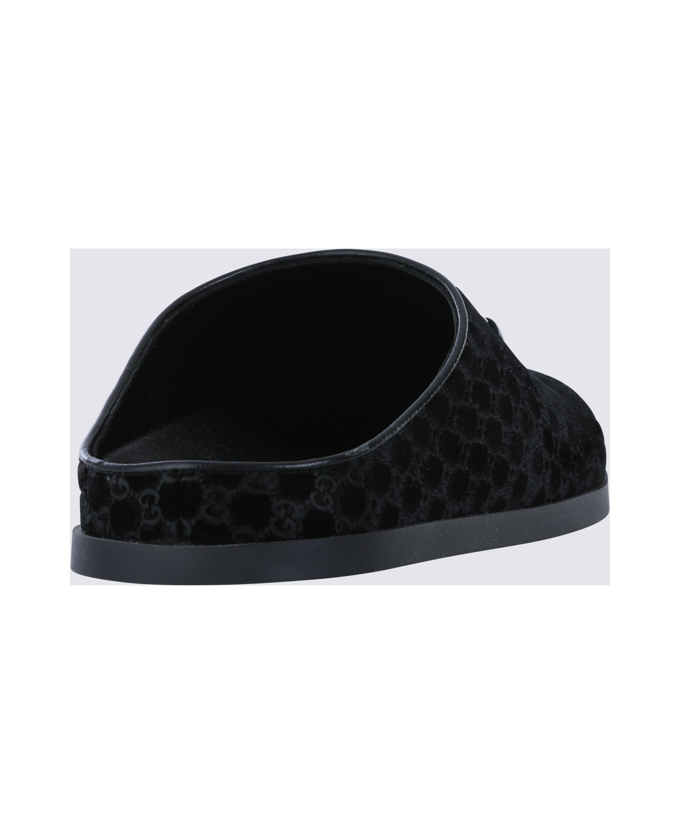 Gucci Black Flats - Black