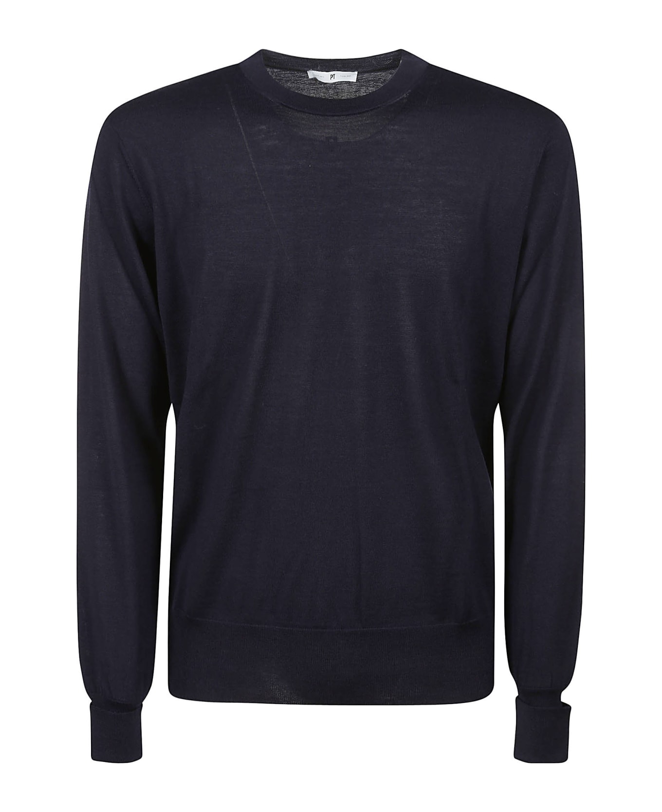 PT Torino Midnight Blue Wool Sweater - 0360