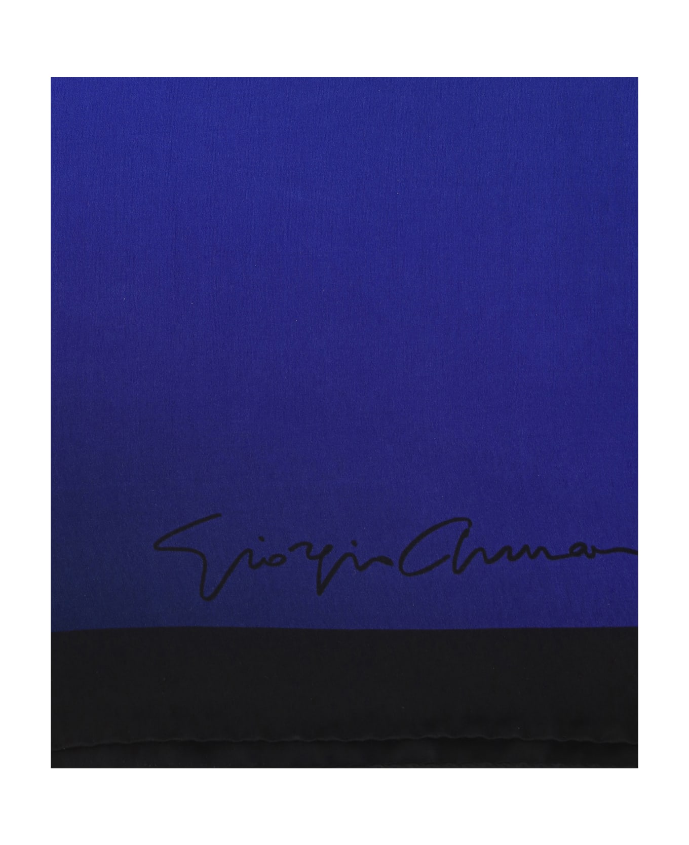 Giorgio Armani Scarf - Blu Lapis スカーフ＆ストール