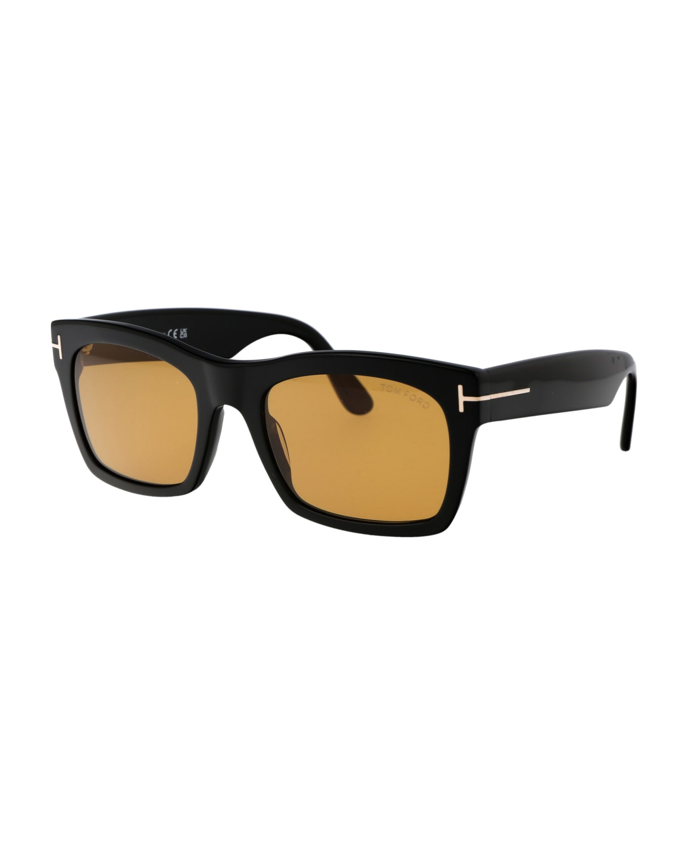 Tom Ford Eyewear Nico-02 Sunglasses - 01E Nero Lucido / Marrone