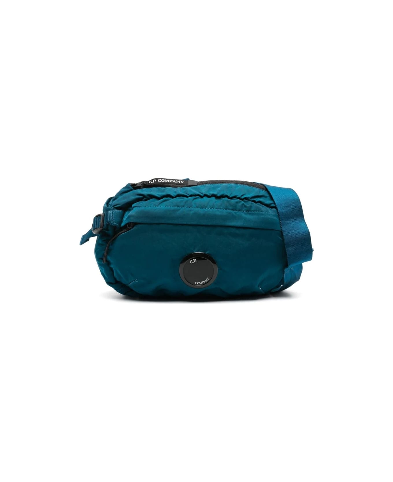 C.P. Company Undersixteen Belt Bag With Application - Blue