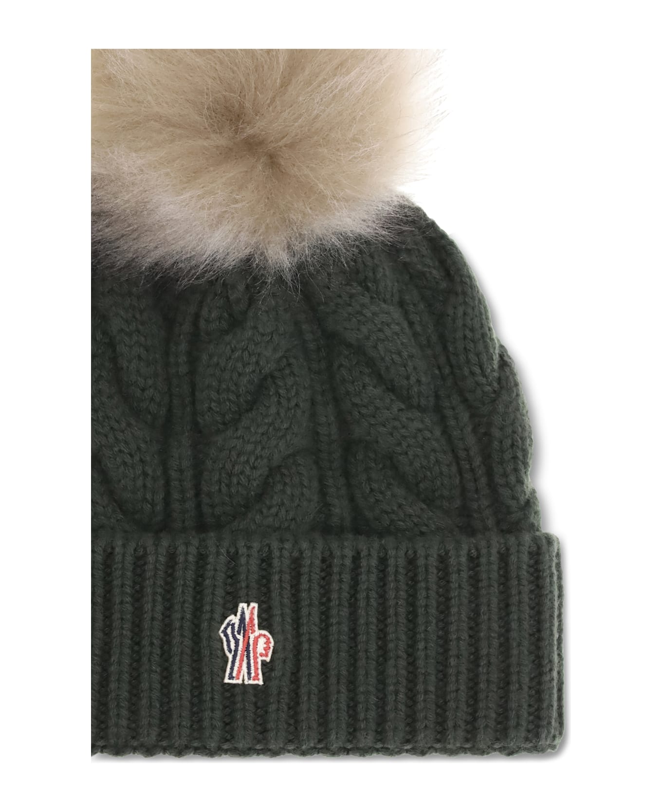Moncler Grenoble Beanie Hat With Pon Pon