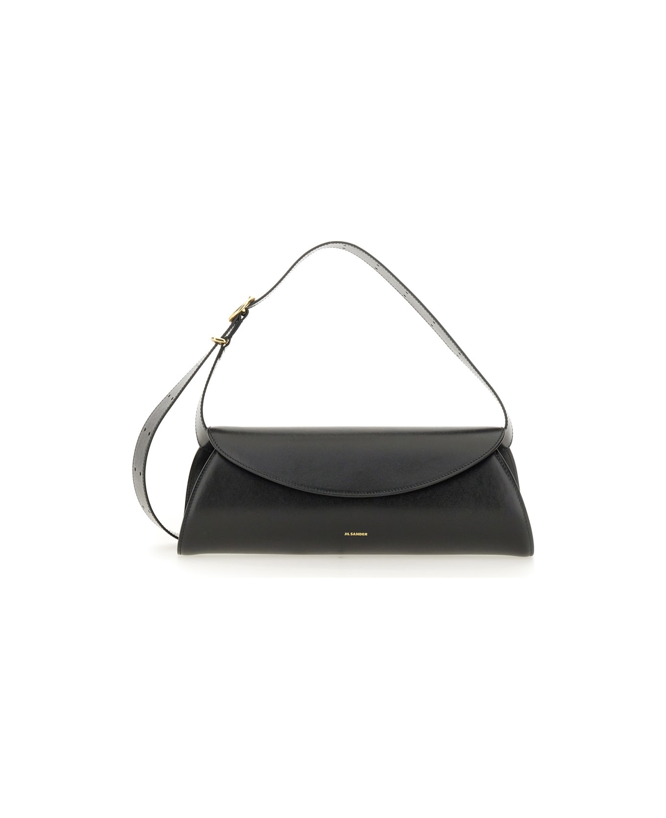 Jil Sander Borsa "cannolo" Large - BLACK