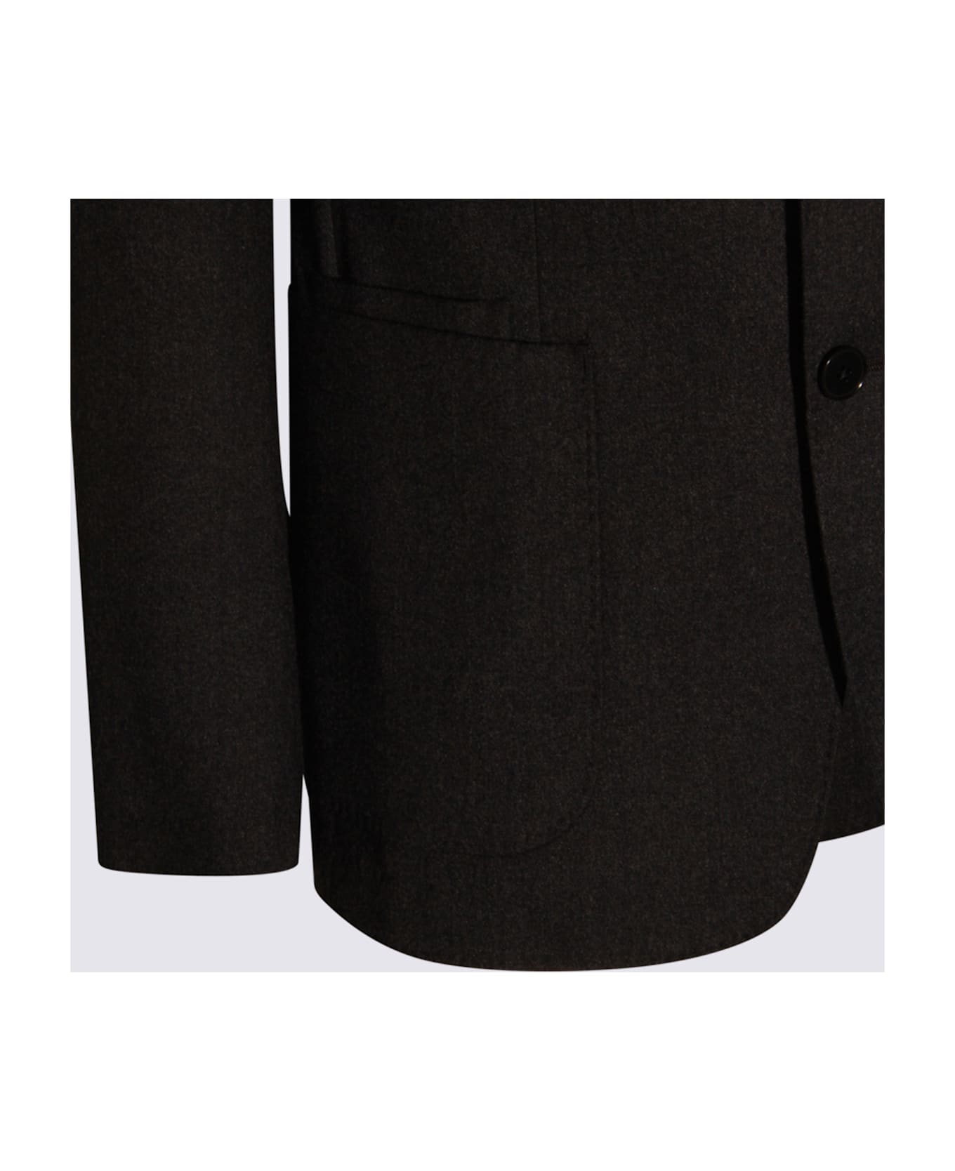 Zegna Dark Grey Cashmere Suits - Grey スーツ