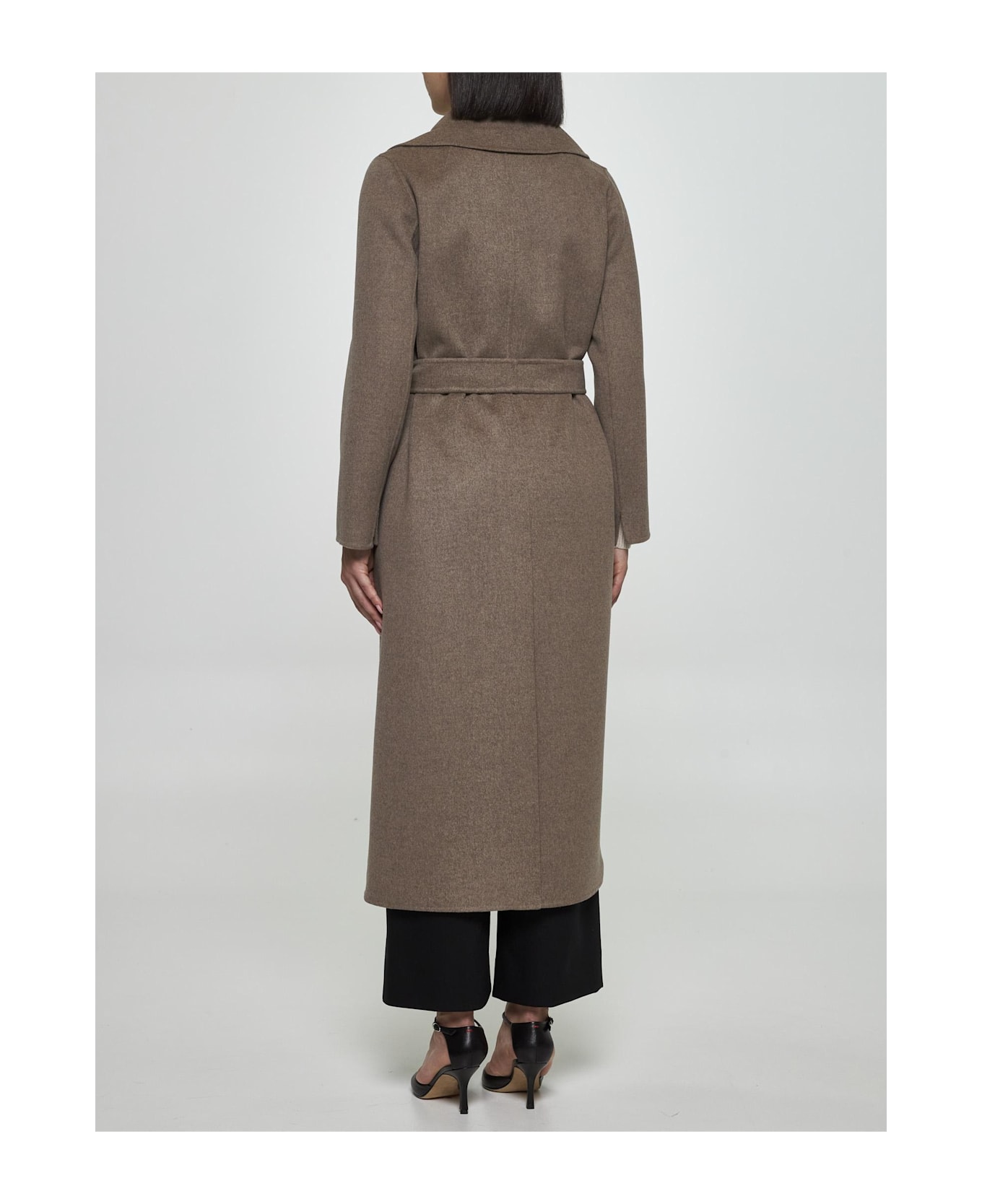 'S Max Mara Poldo Wool Coat - Beige