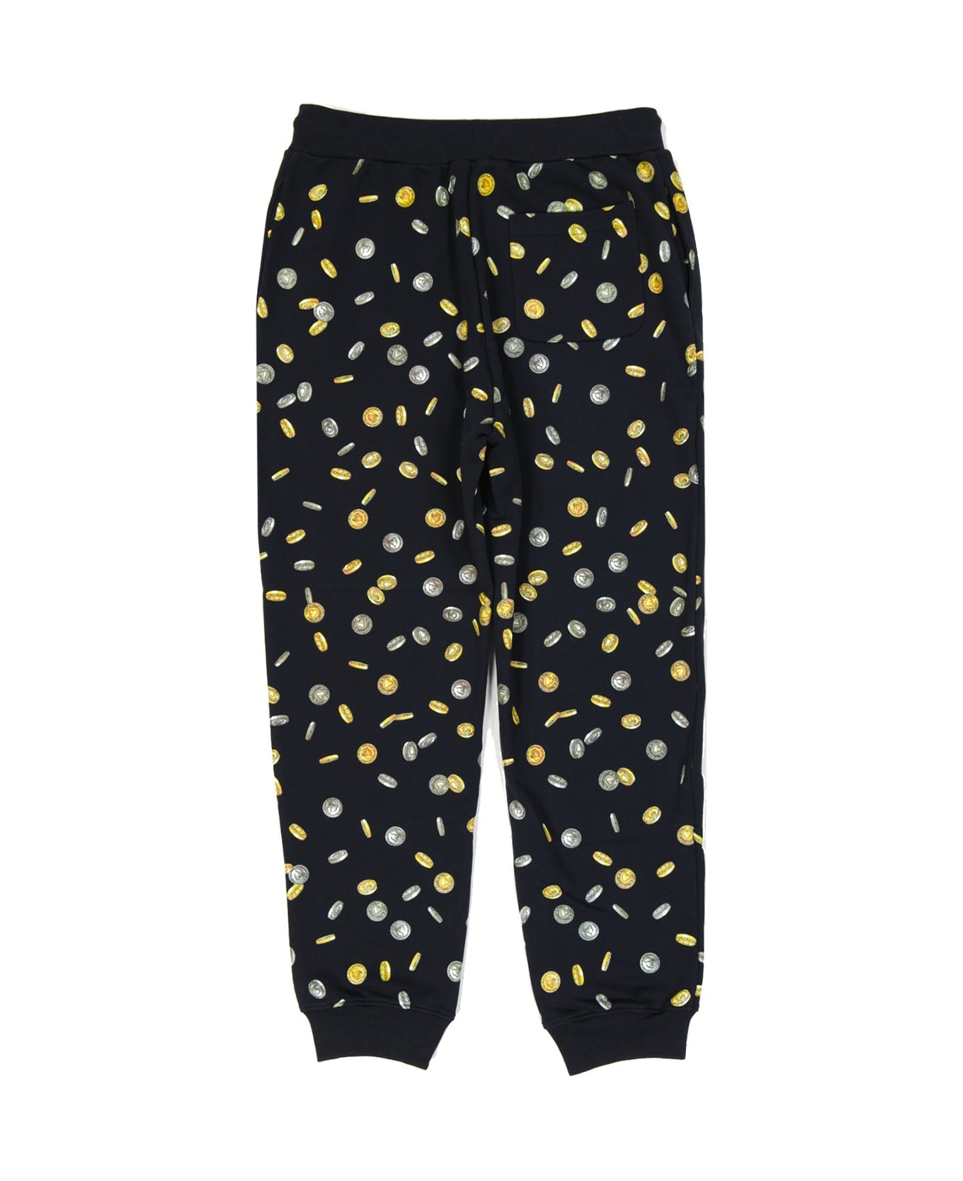 Moschino Couture Cotton Printed Sweatpants - Black