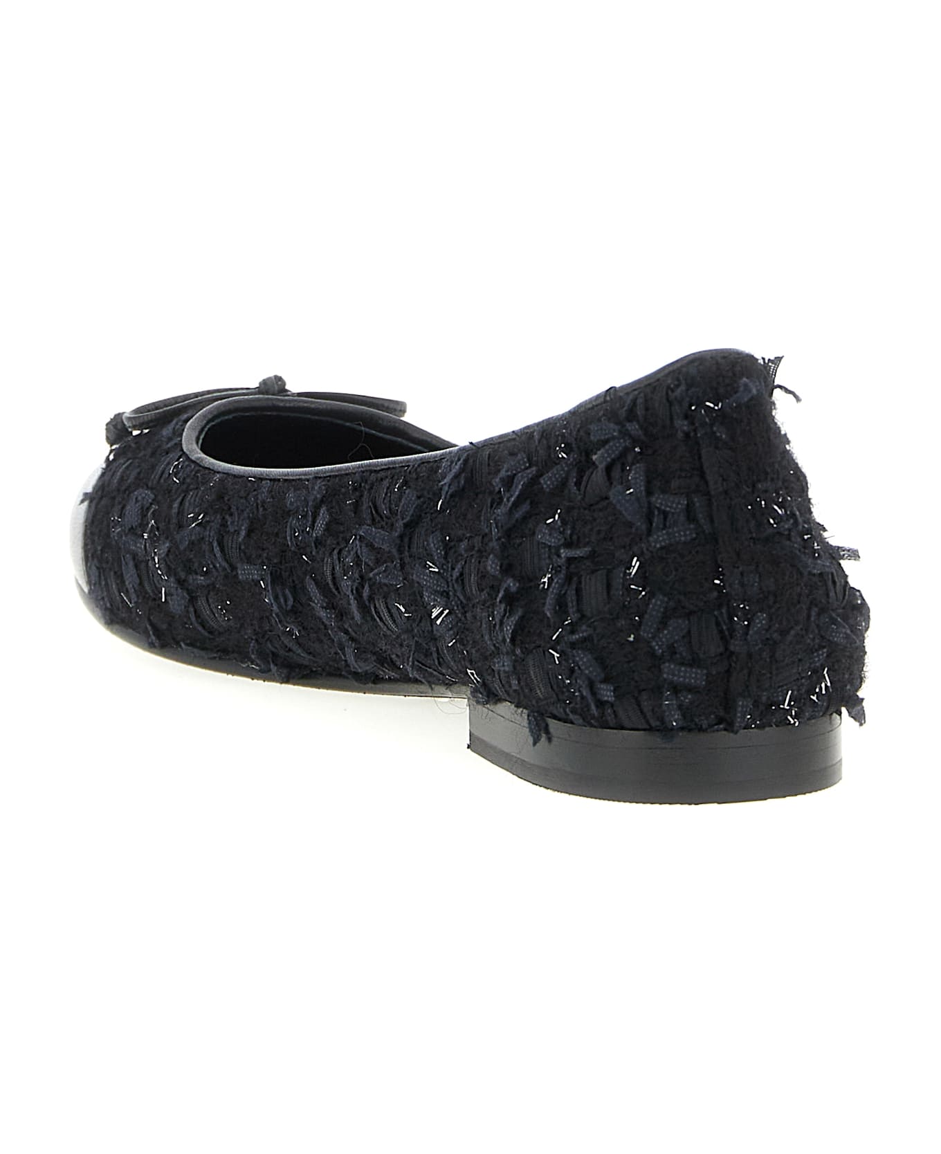 Tory Burch 'cap-toe' Ballet Flats - Blue