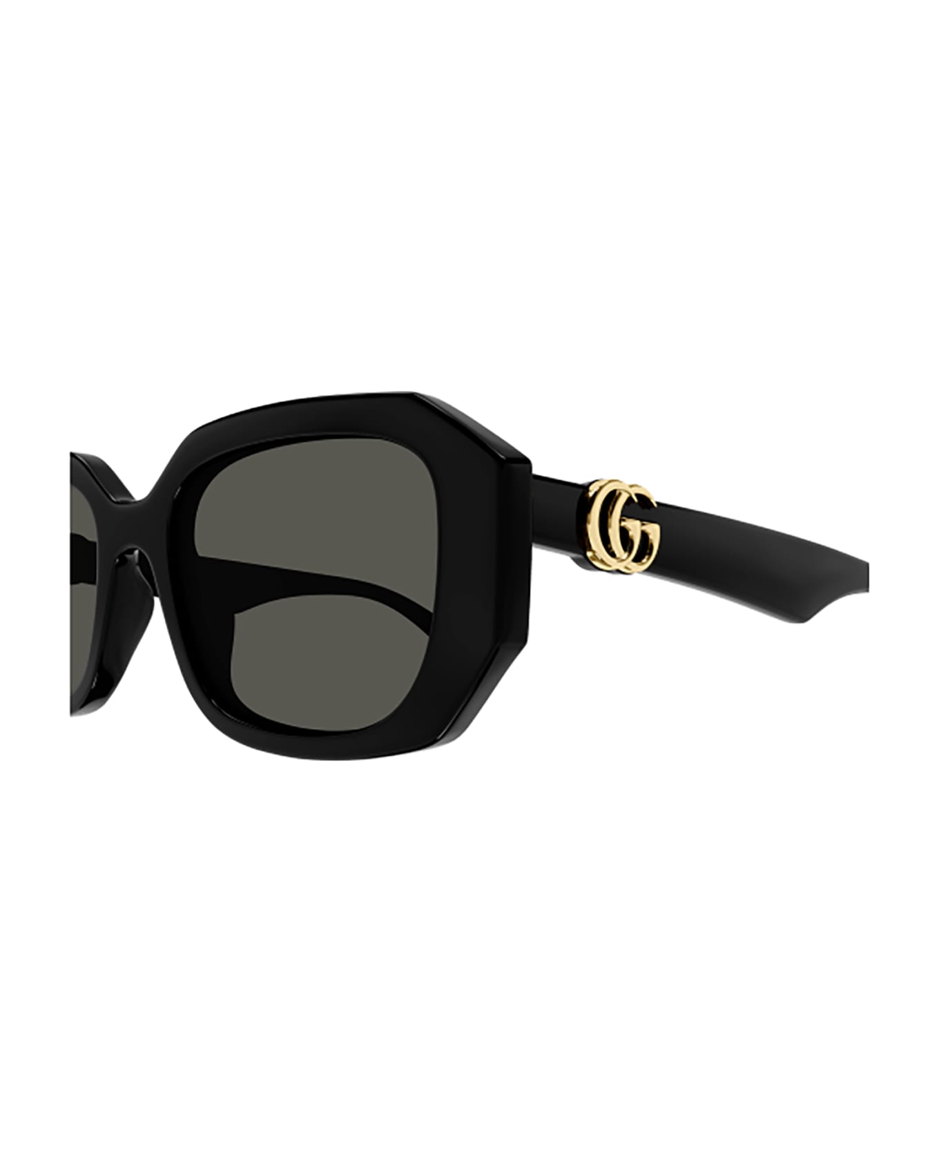Gucci Eyewear GG1535S Sunglasses - Black Black Grey
