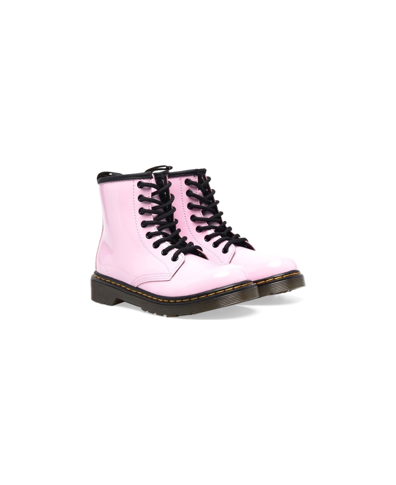 Dr. Martens 1460 J Pale Pink Patent Lamper - PINK シューズ