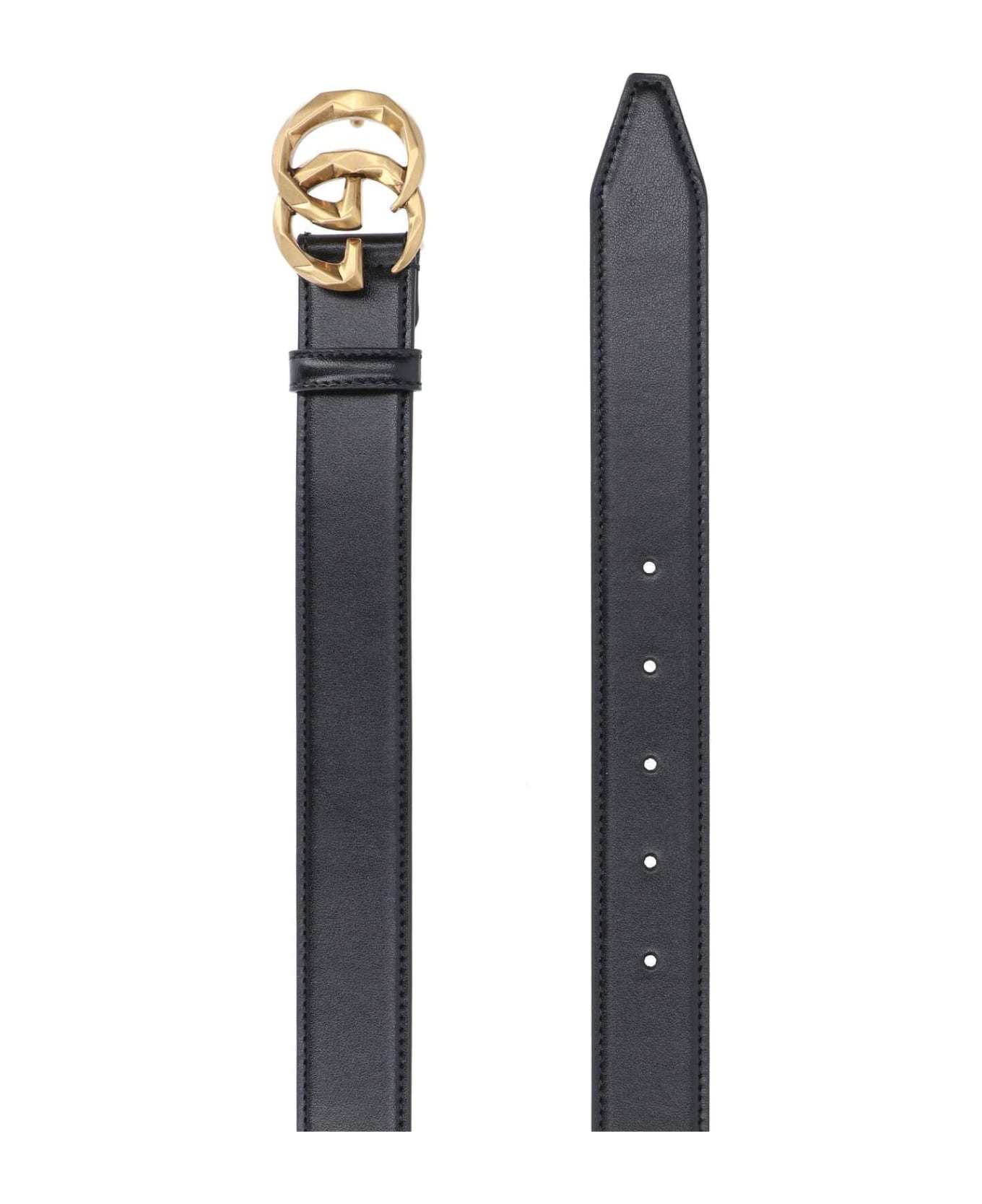 Gucci 'gg Marmont' Belt - NERONERO