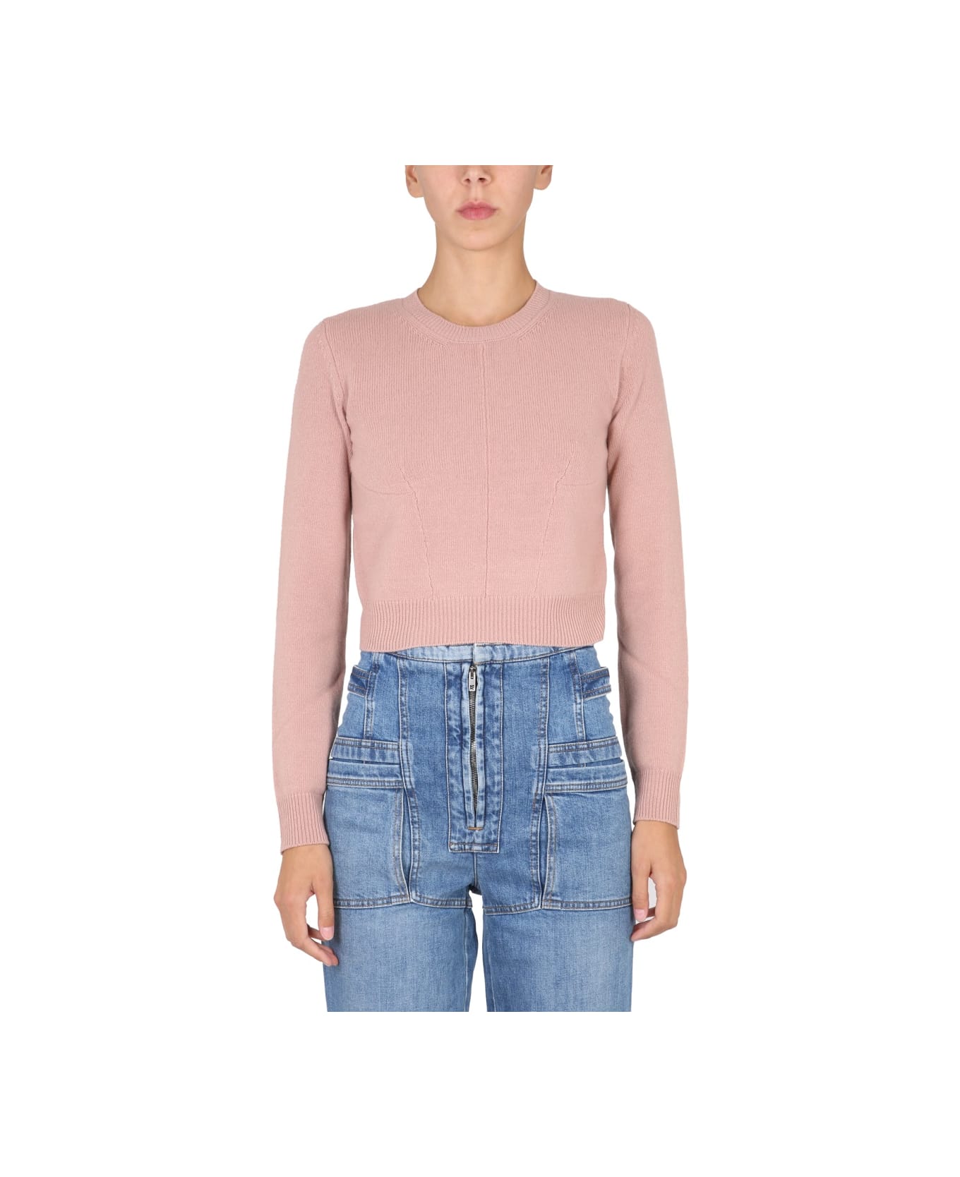 Stella McCartney Wool Jersey. - BEIGE