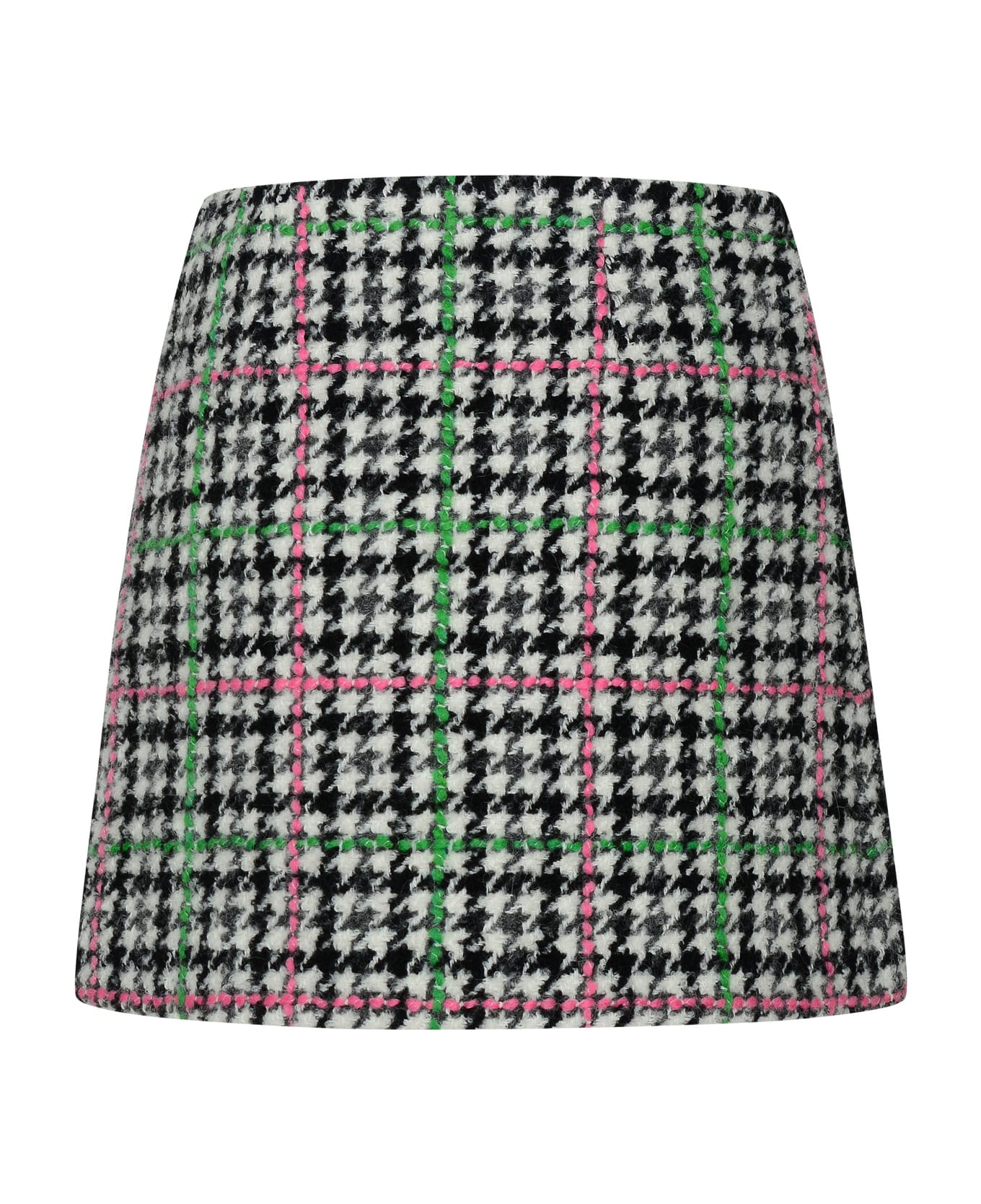 MSGM Multicolored Wool Skirt - Multicolor