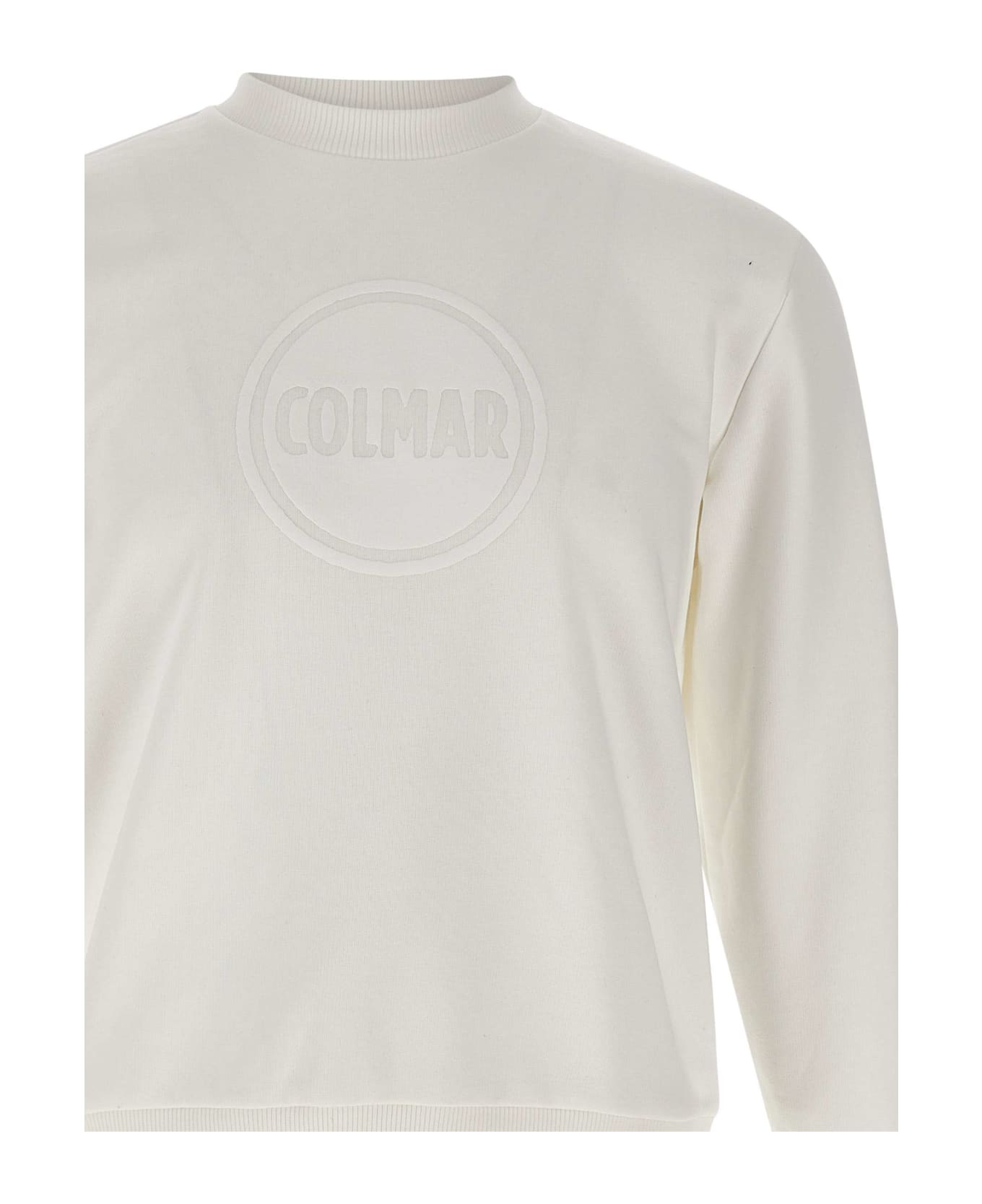 Colmar "connective" Cotton Sweatshirt - WHITE