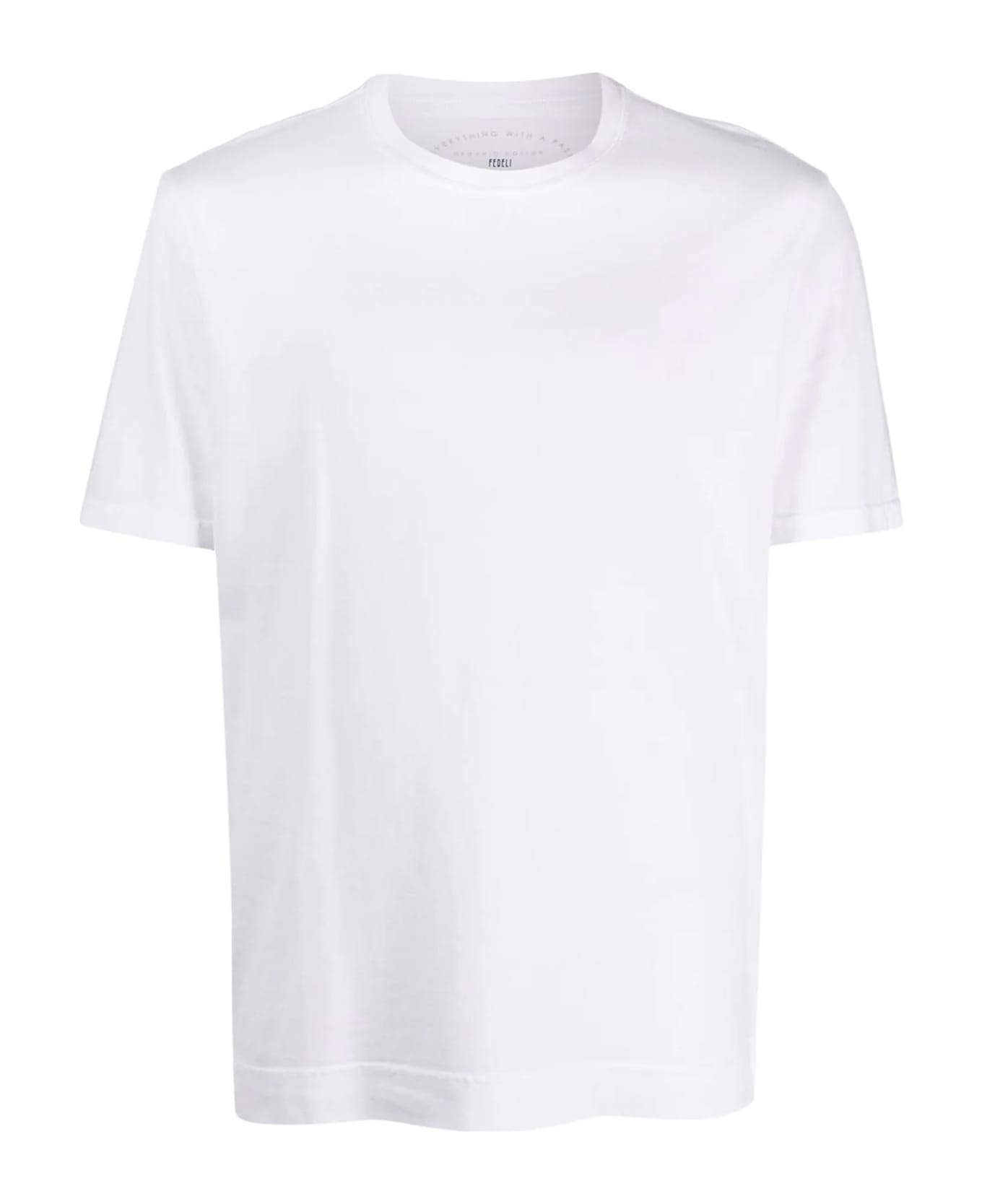 Fedeli Extreme Organic Cotton Jersey T-shirt - WHITE