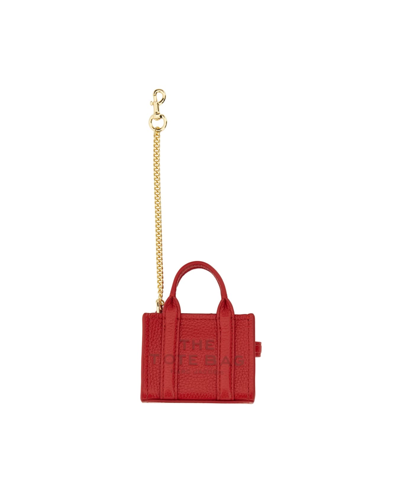 Marc Jacobs Keychain "the Tote" Dwarf - RED