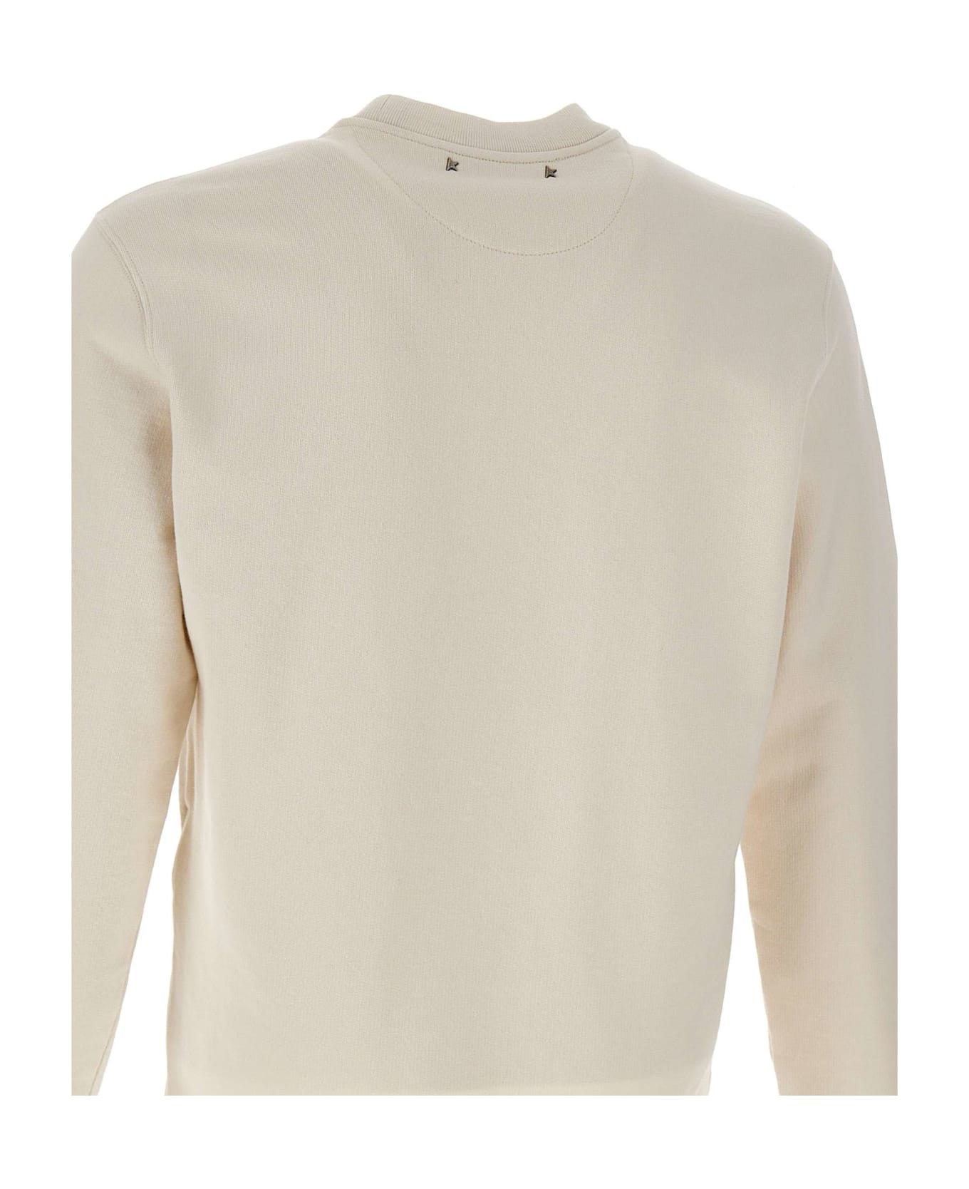 Golden Goose 'archibald' Cotton Sweatshirt - WHITE
