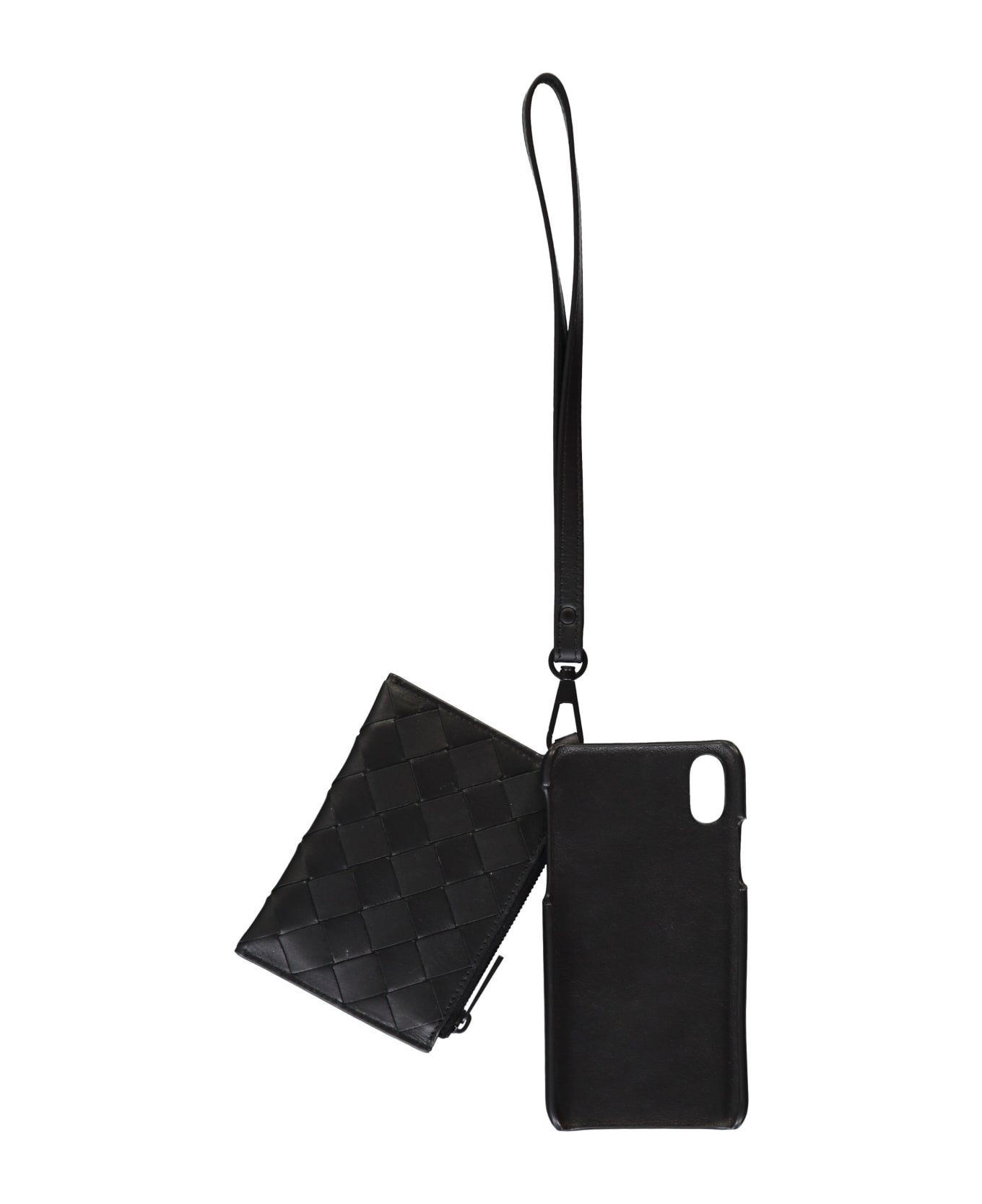 Bottega Veneta Iphone Case - black デジタルアクセサリー