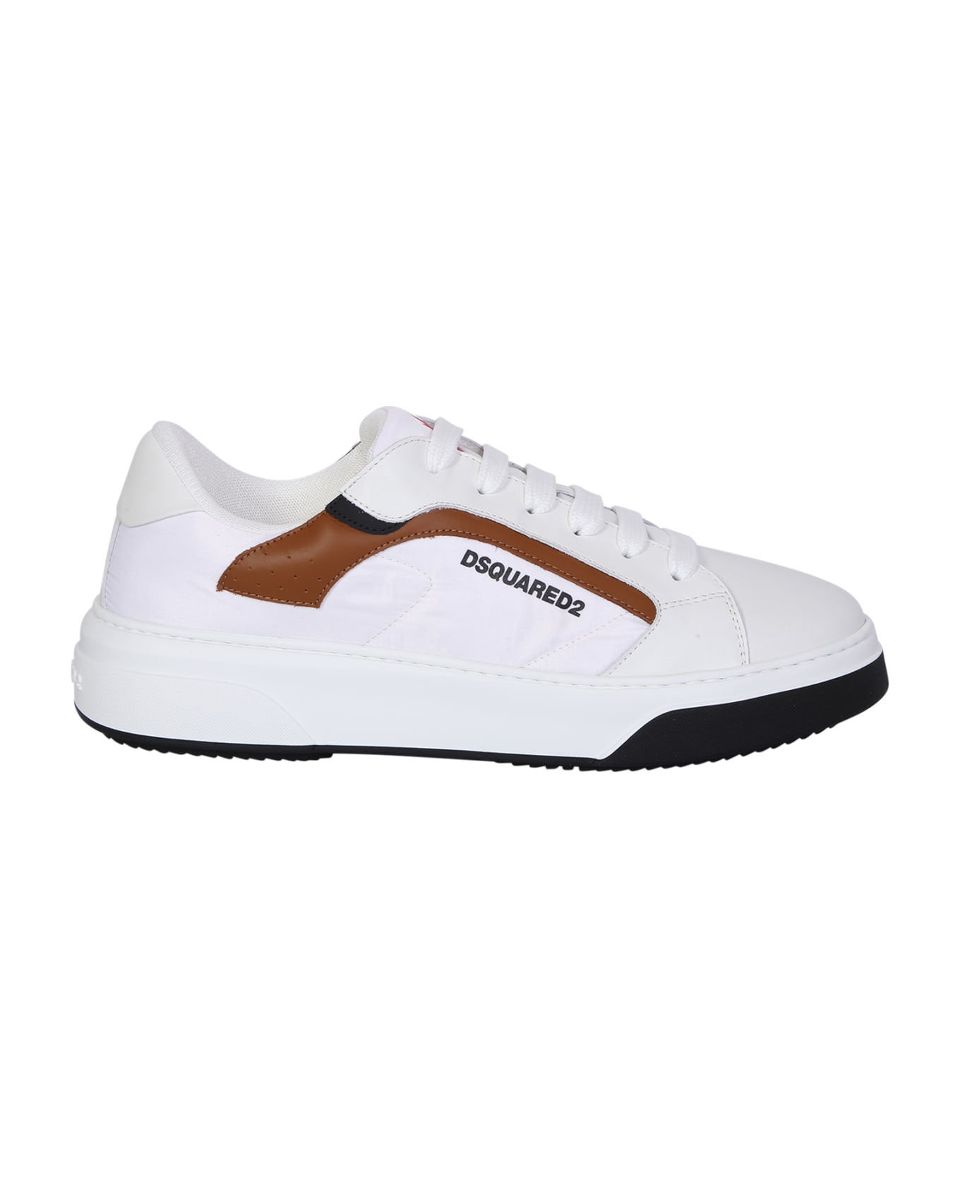 Dsquared2 Nylon White Sneakers - White スニーカー