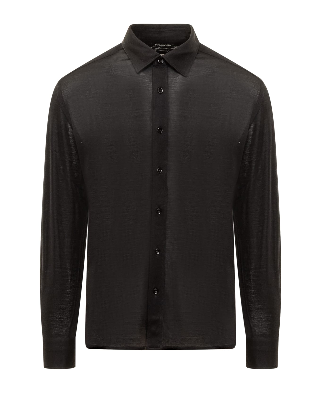 Tom Ford Silk Shirt - BLACK
