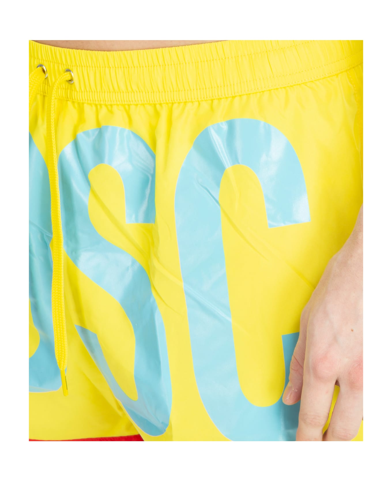 Moschino Swim Shorts - Fantasy print yellow