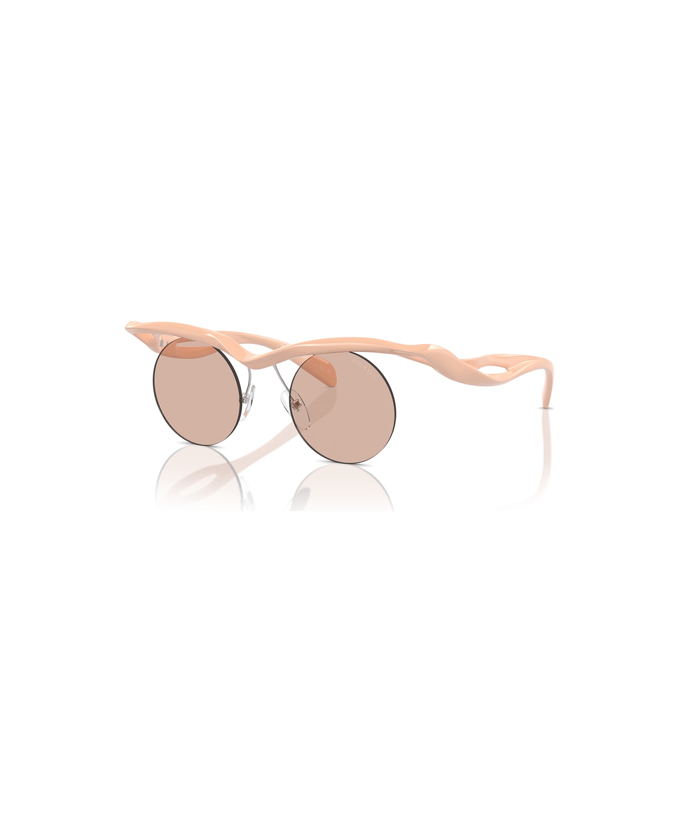 Prada Eyewear Sunglasses - Rosa/Marrone サングラス