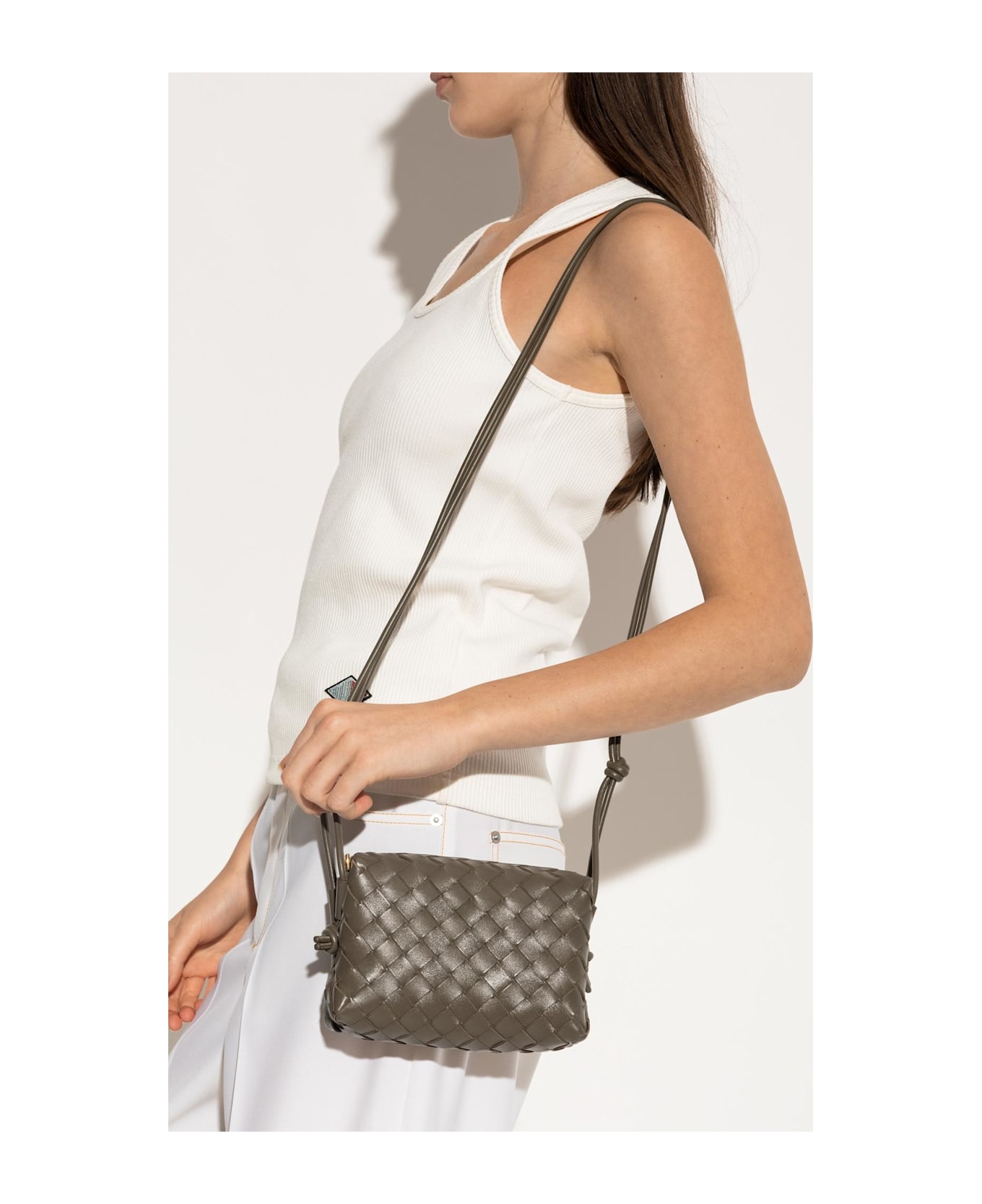 Bottega Veneta Shoulder Bag 'loop Mini' - BEIGE