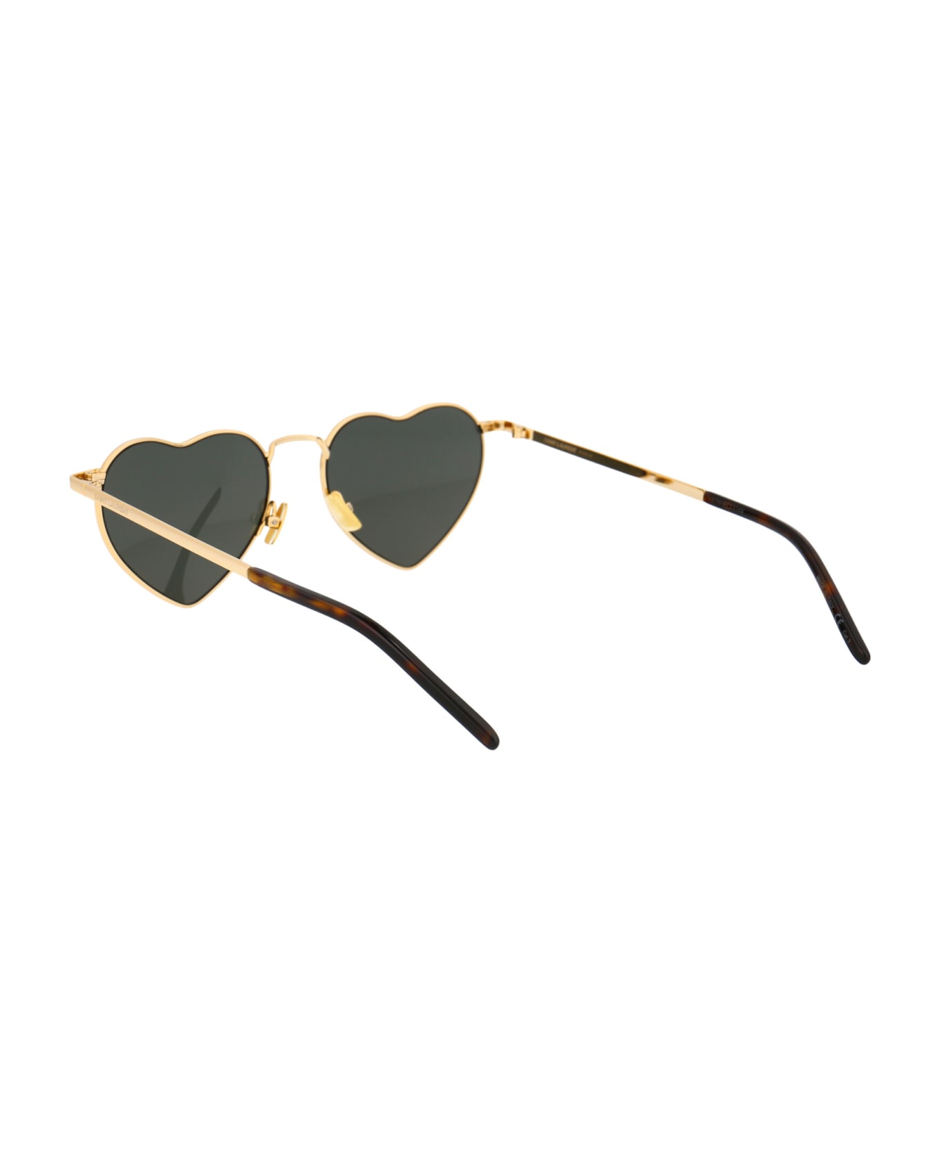 Saint Laurent Eyewear Sl 301 Loulou Sunglasses - 004 GOLD GOLD GREY サングラス