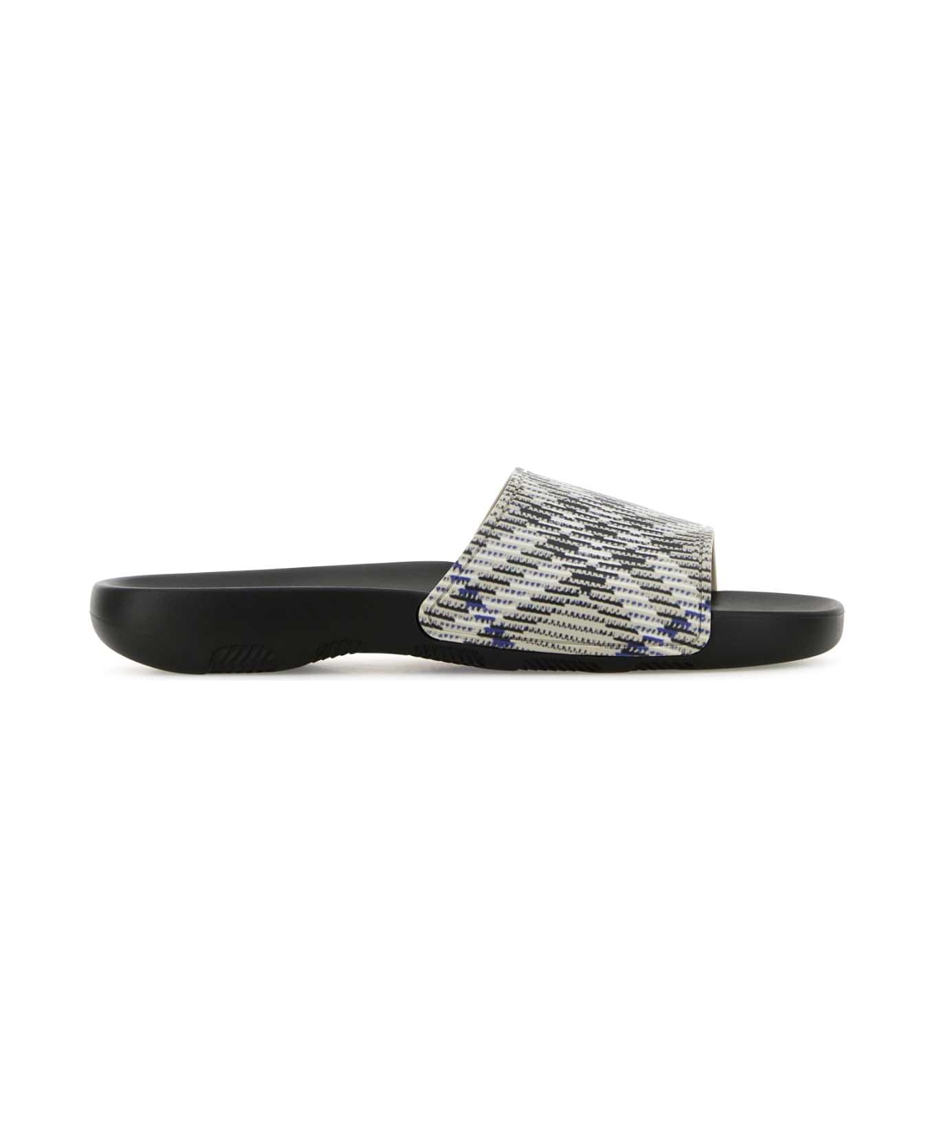 Burberry Printed Rubber Slippers - LICHENIPCHECK