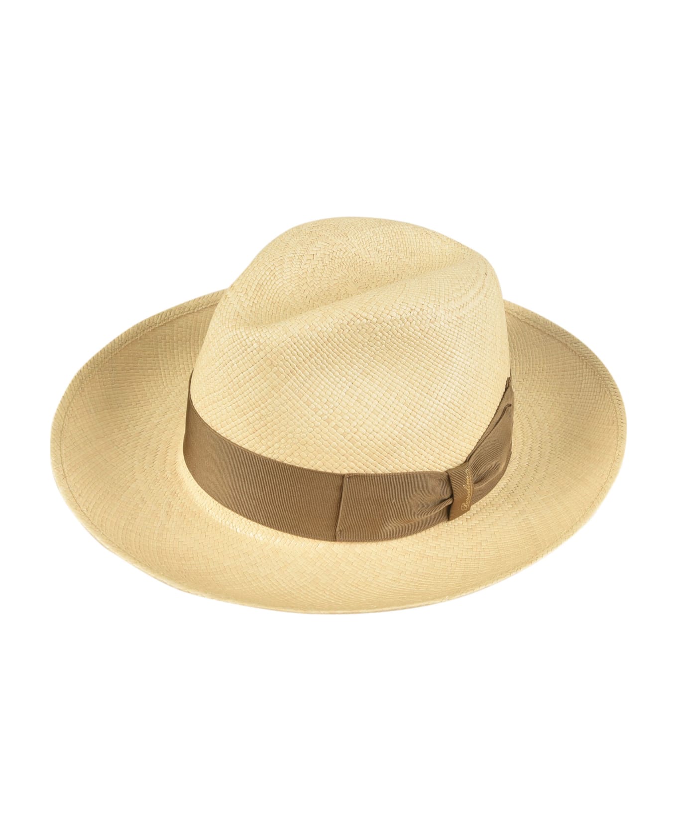 Borsalino Woven Round Hat - 7149 帽子