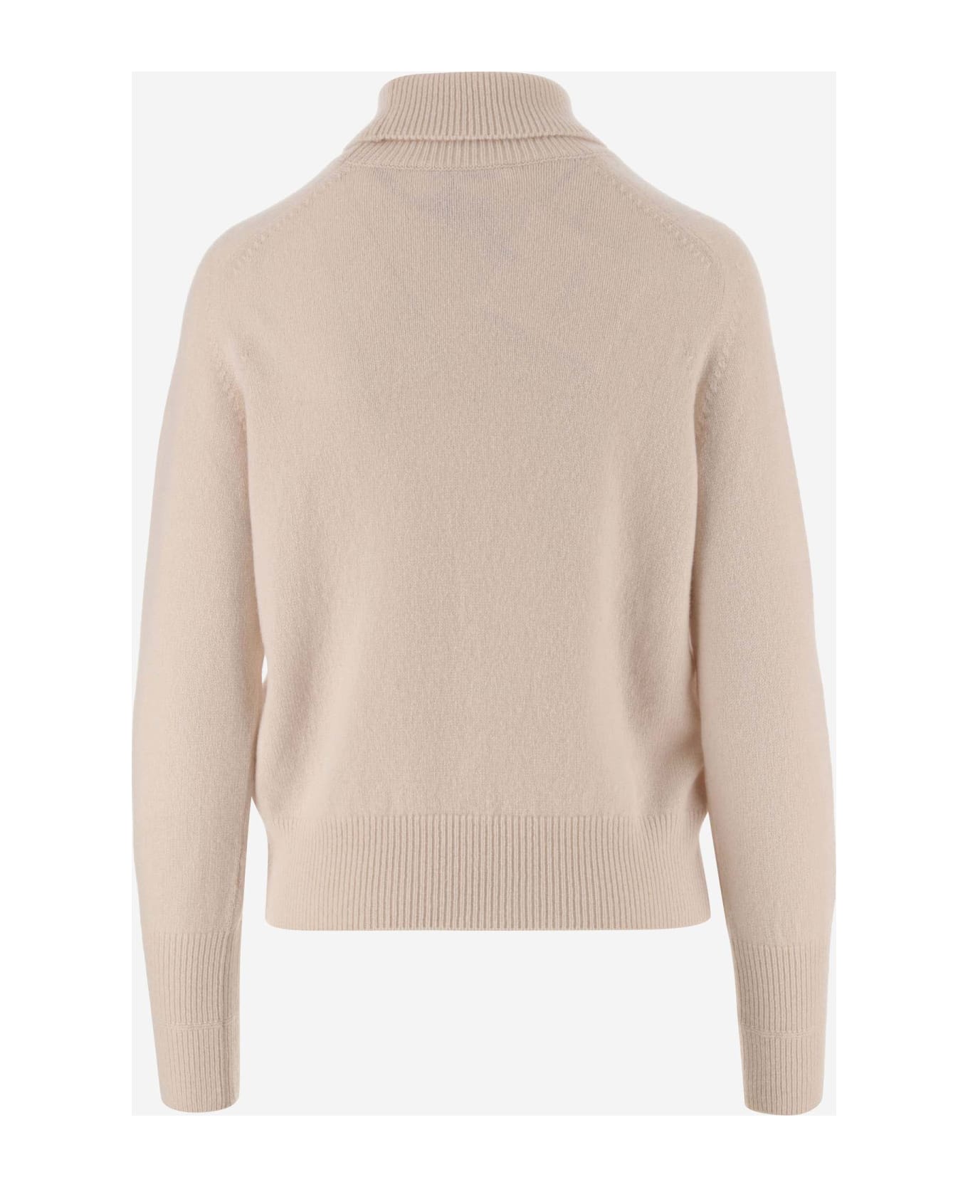Victoria Beckham Lambswool Sweater With Logo | italist, ALWAYS LIKE A SALE