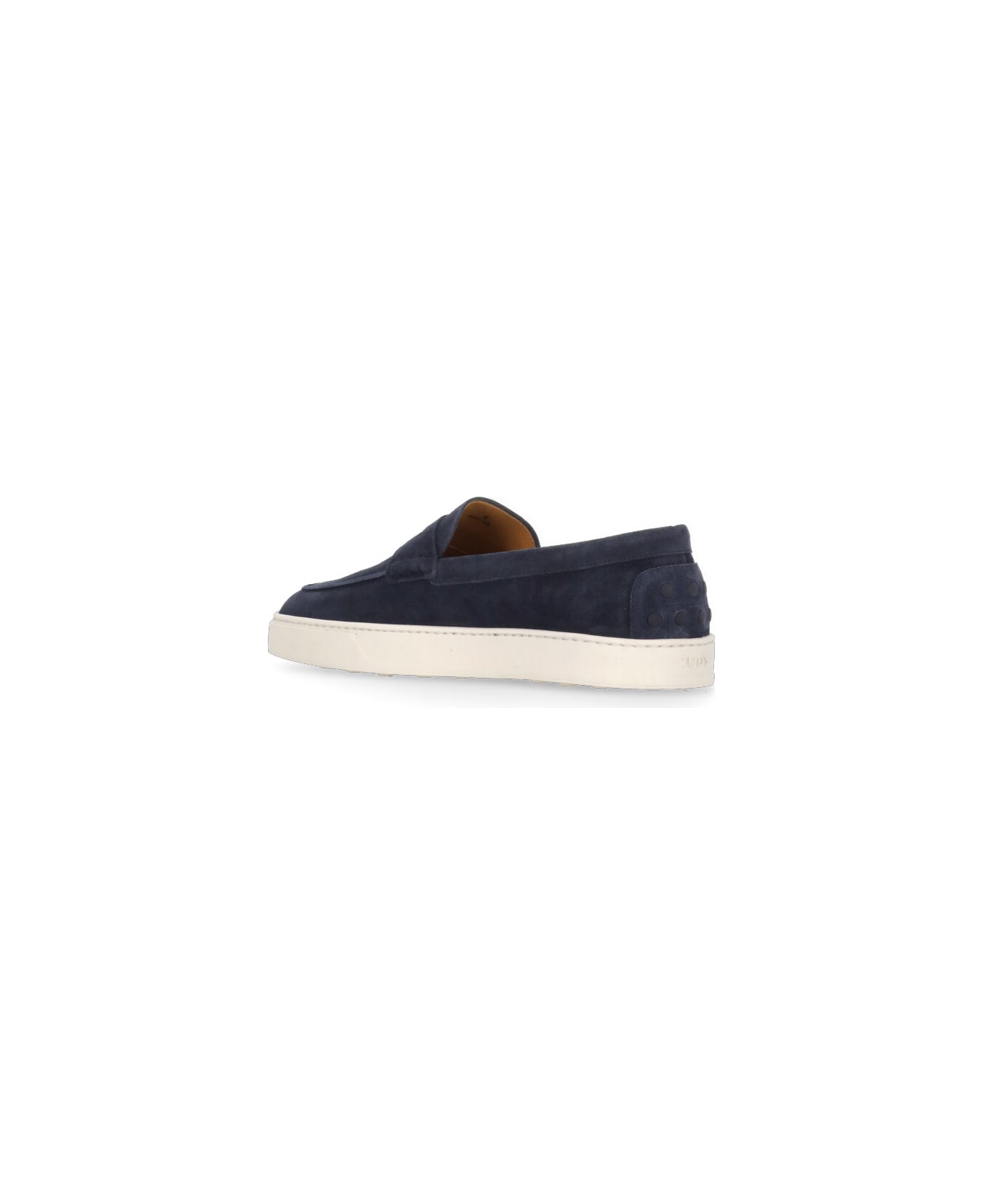 Tod
s Suede Leather Loafers - Blue