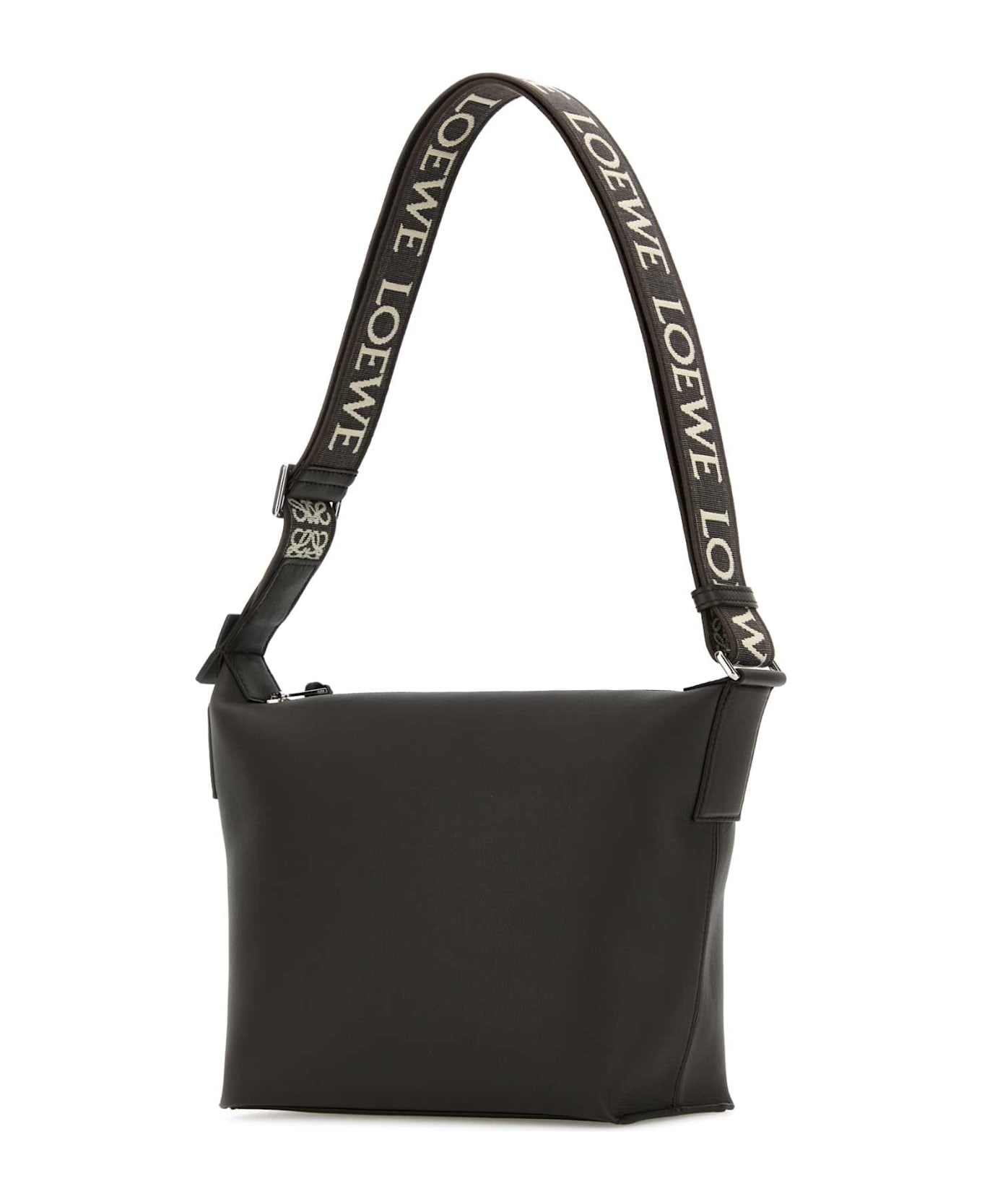 Loewe Dark Grey Leather Cubi Small Crossbody Bag ショルダーバッグ 通販 italist