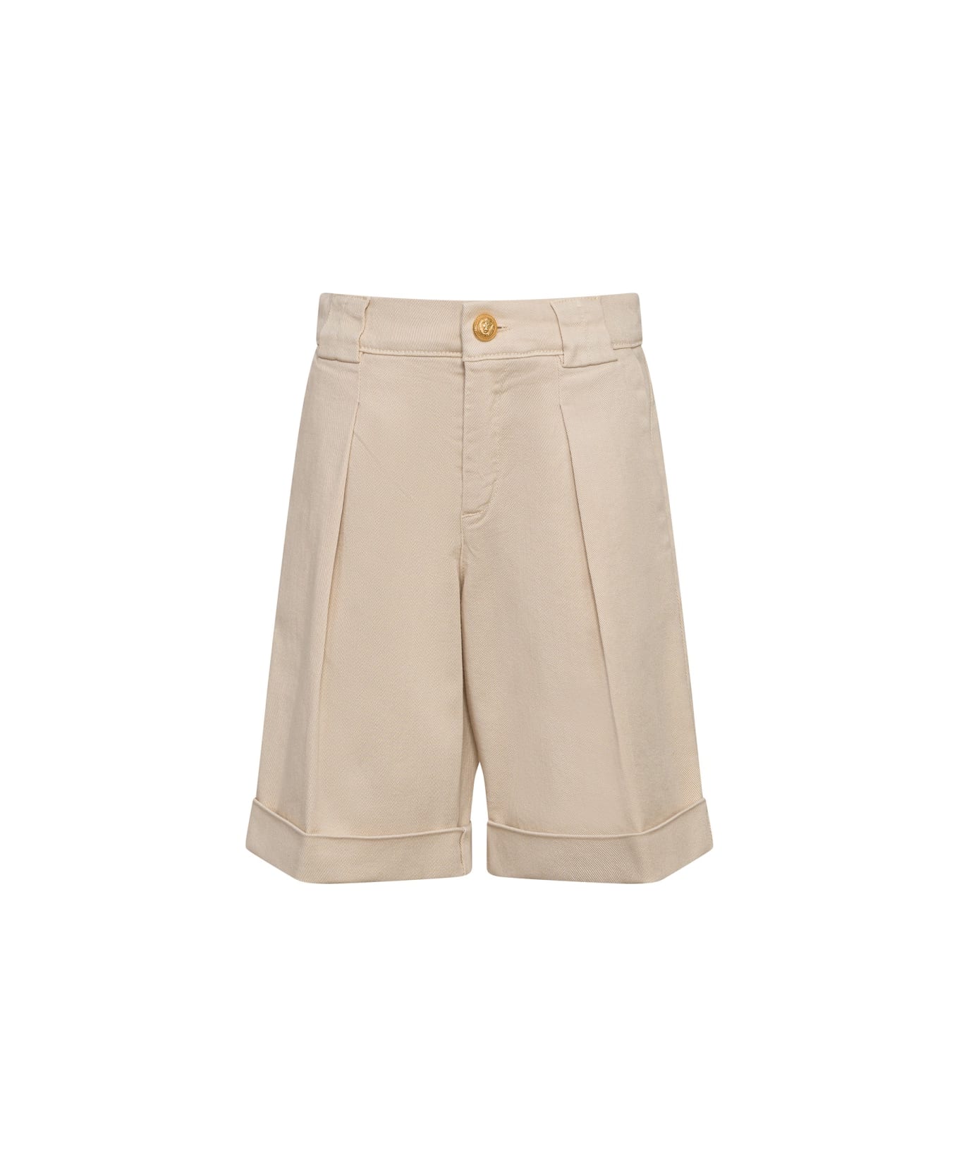 Balmain Suit Shorts - BEIGE