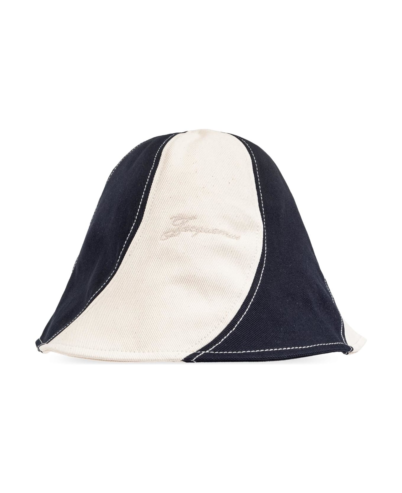 Jacquemus Hat With Logo - BLUE