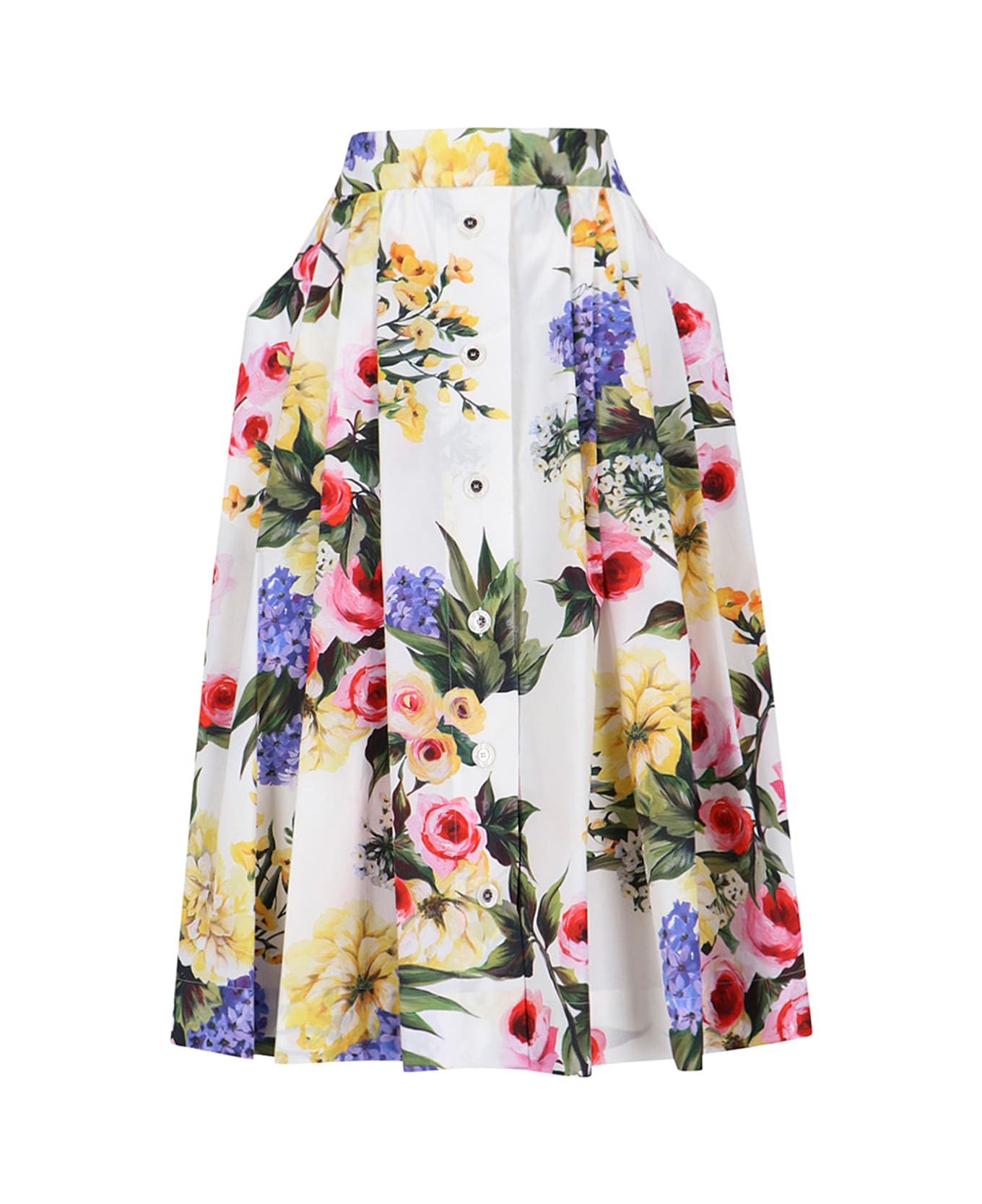 Dolce & Gabbana 'giardino' Print Skirt - Multicolor スカート