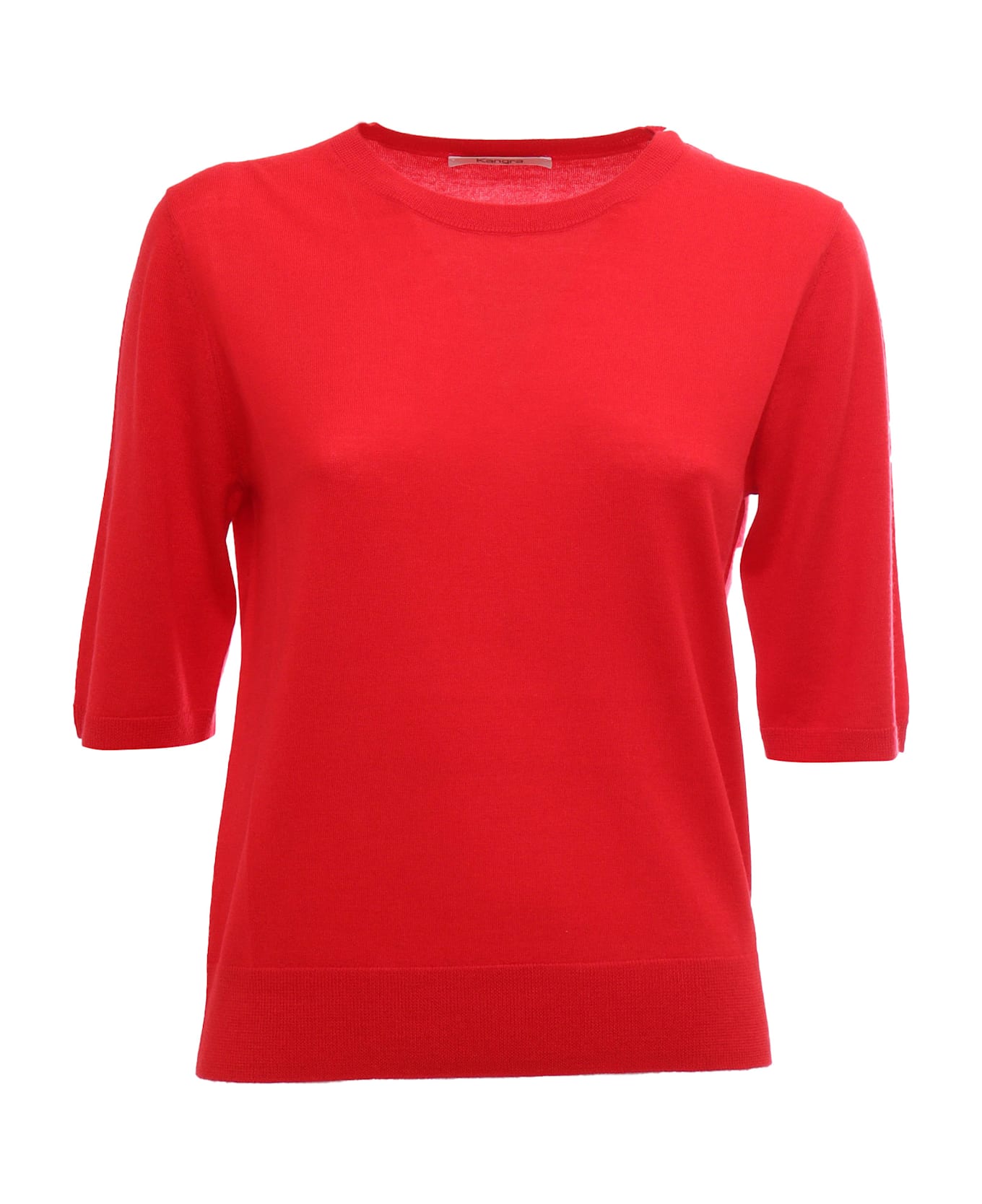 Kangra Crewneck Sweater - RED