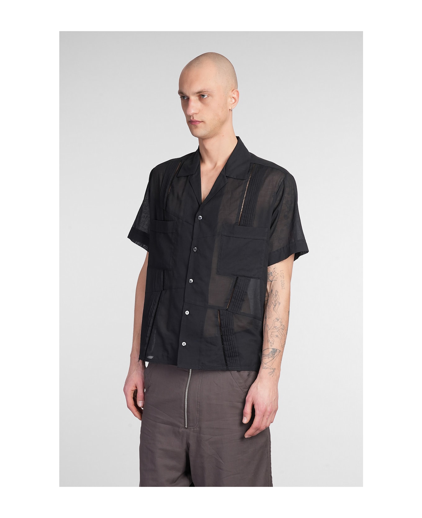 Magliano Shirt In Black Cotton - black