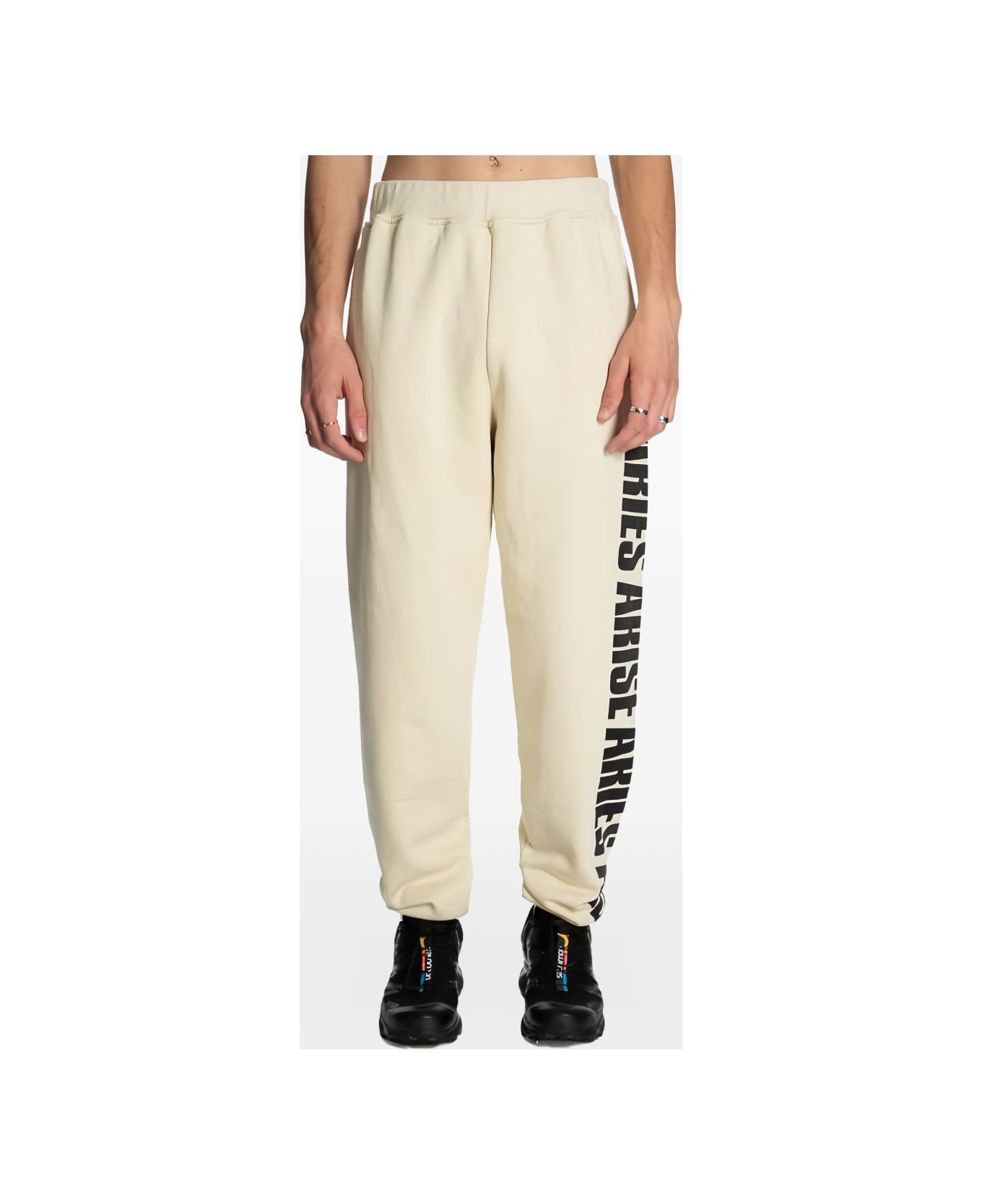 Aries Cotton Sweatpants - White