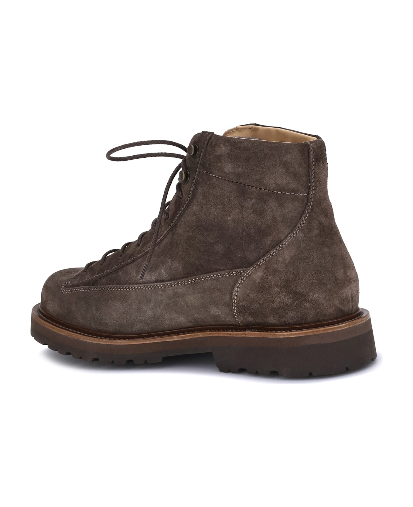 Brunello Cucinelli Suede Ankle Boots