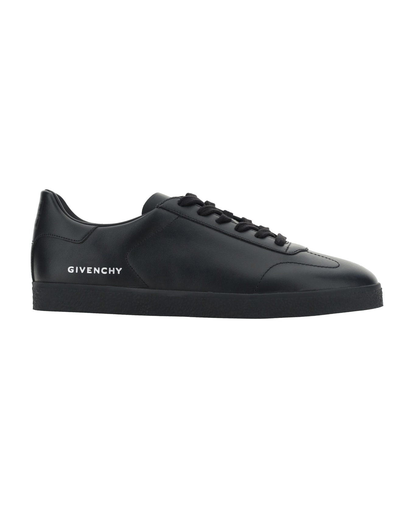Givenchy Town Leather Sneakers - Black
