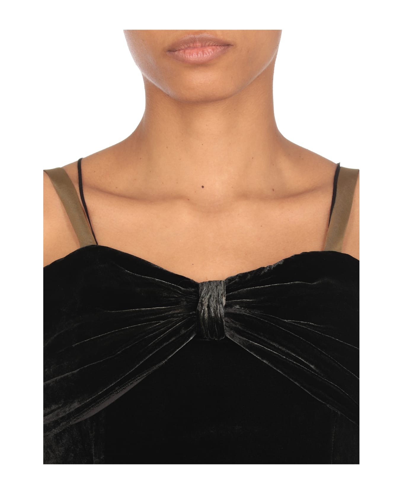 Maison Margiela Velvet Dress - Black