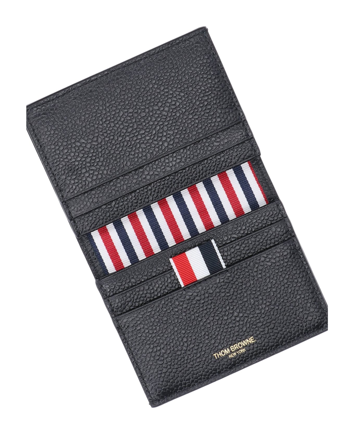 Thom Browne Bi-fold Wallet "goose" - Black  
