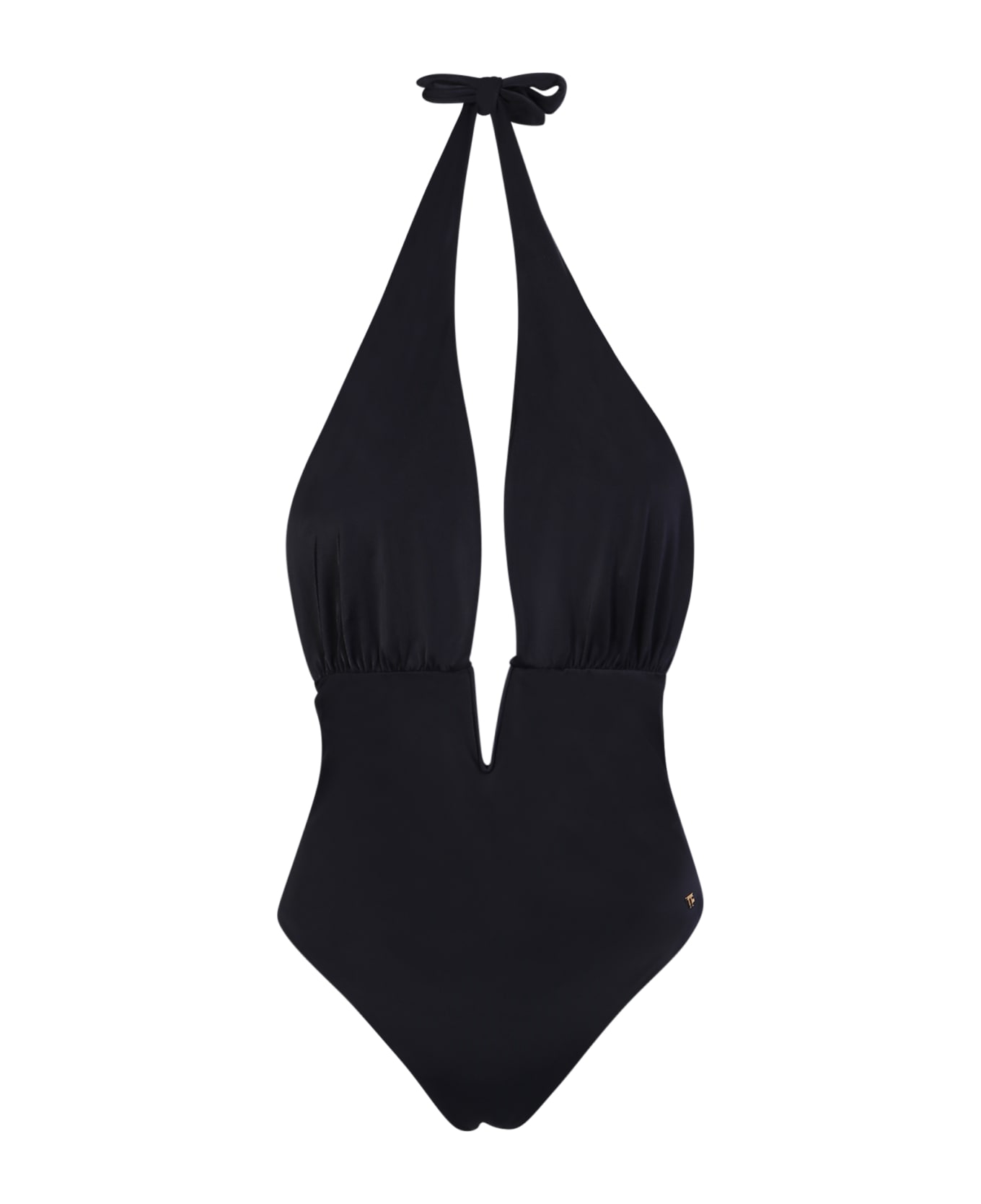 Tom Ford Jersey Swimsuit - BLACK