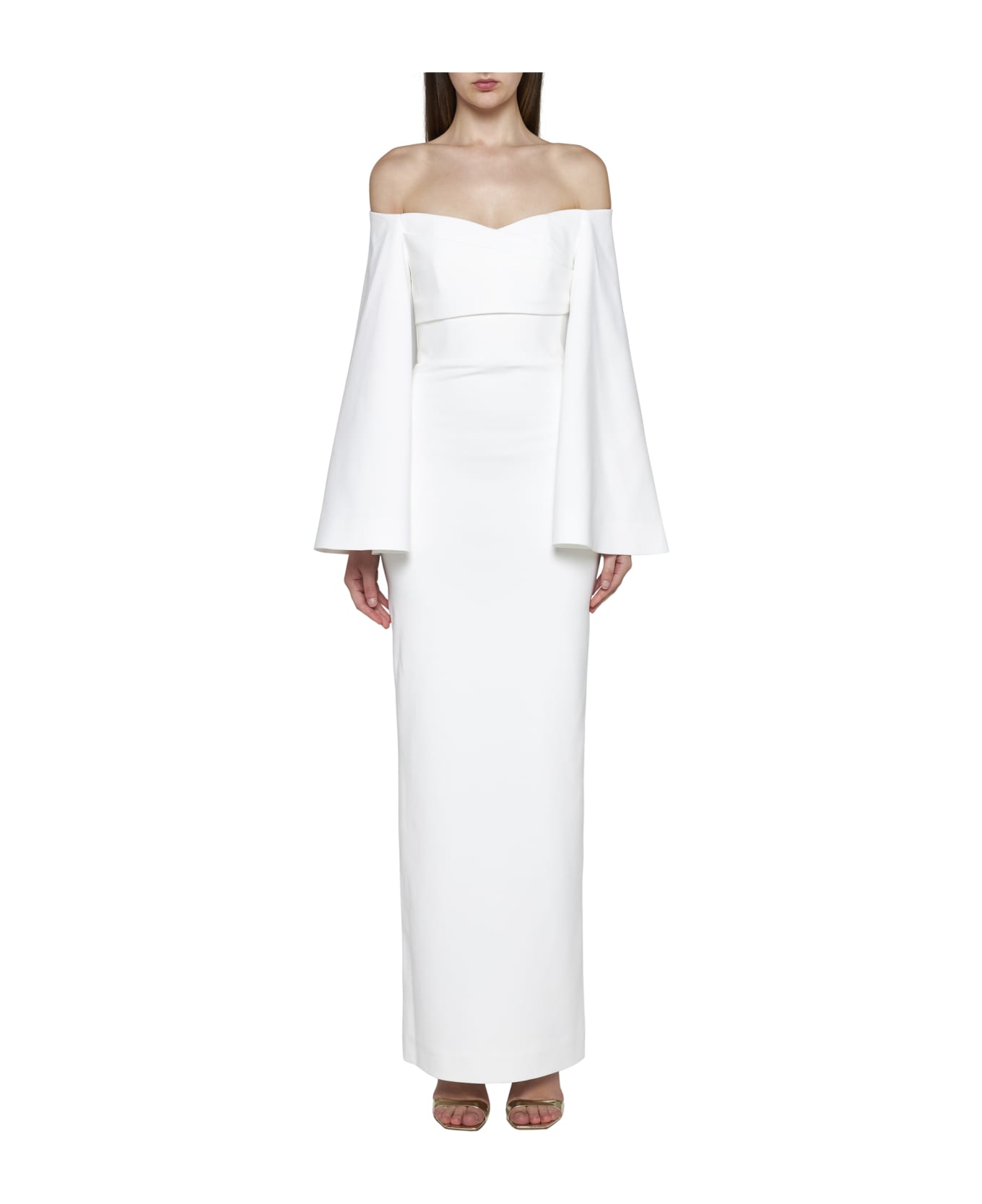 Solace London Dress - White