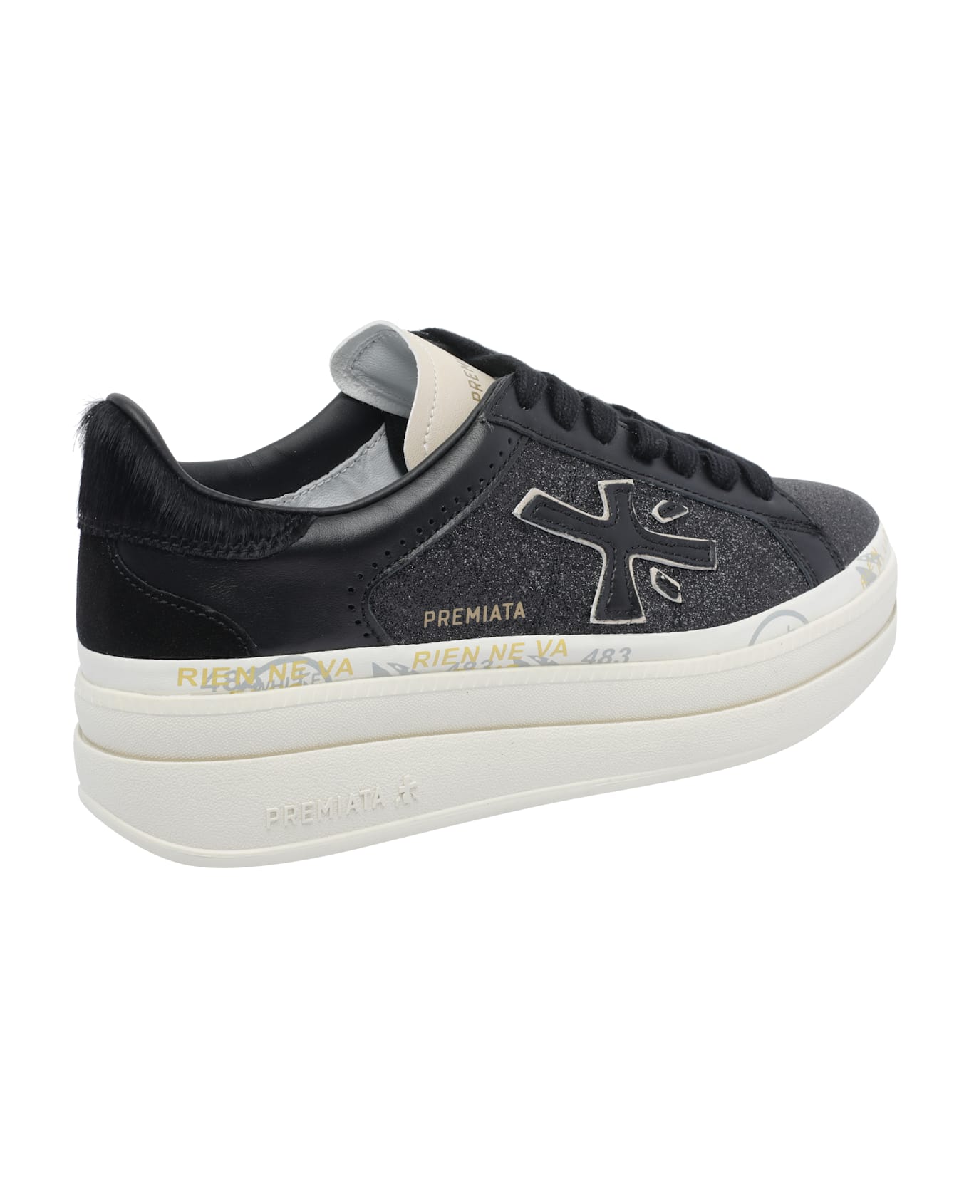 Premiata Claudia Sneakers - Black